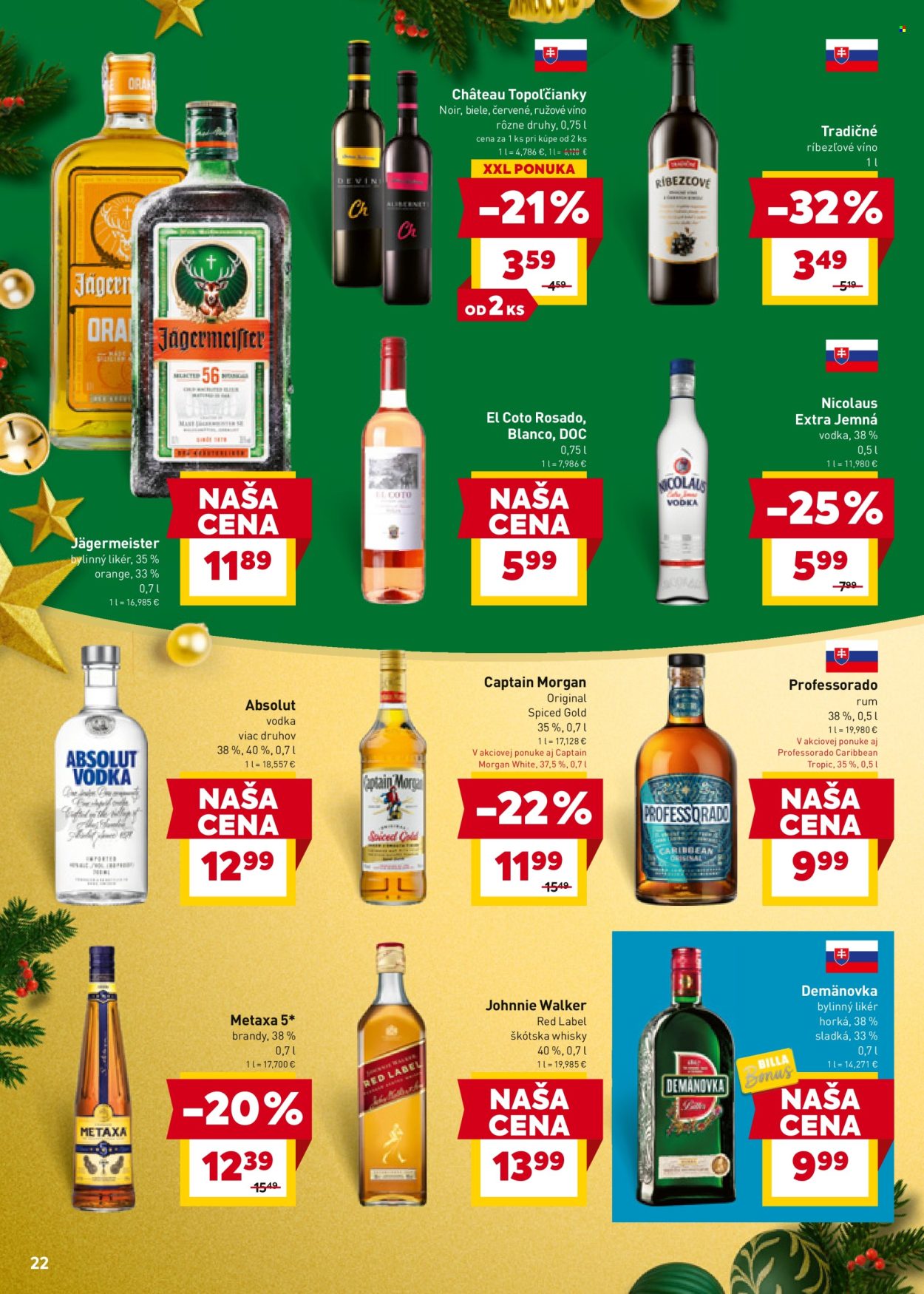 Leták Billa - 10.12.2025 - 16.12.2025. Strana 22