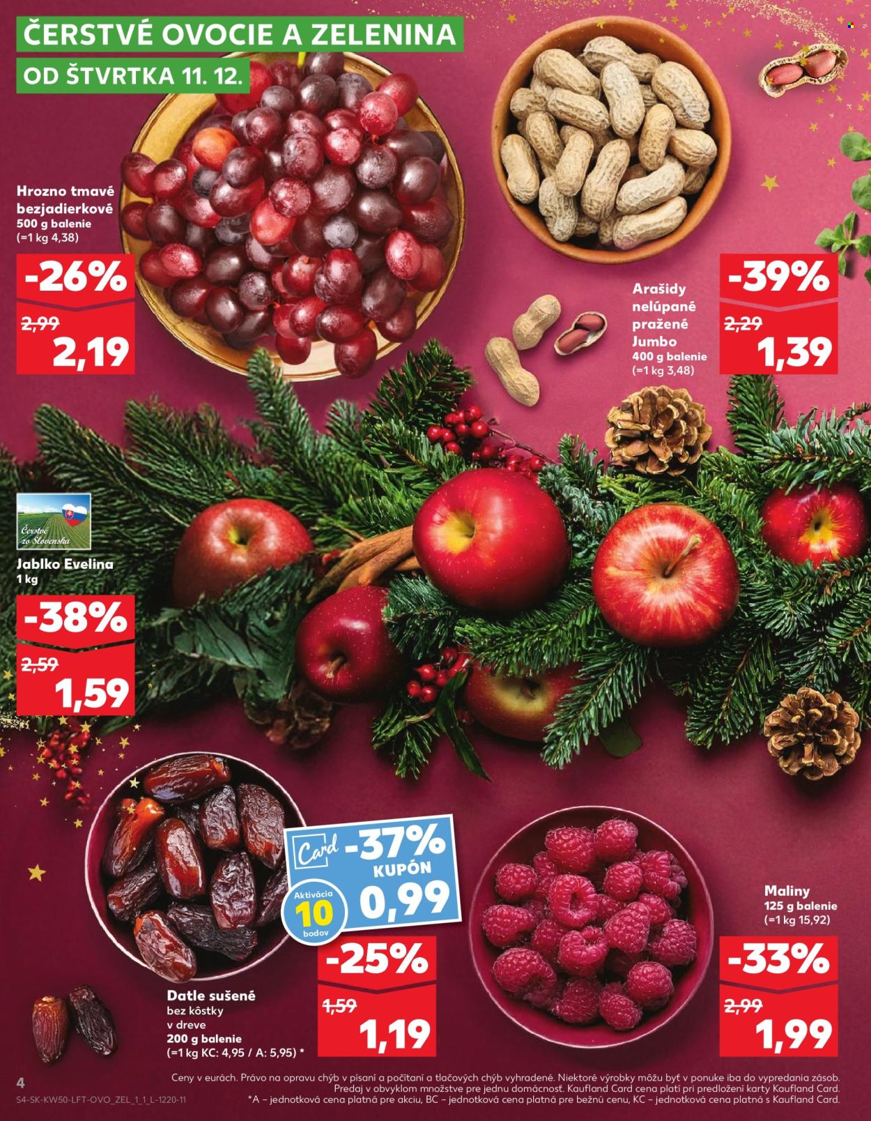 Leták Kaufland - 11.12.2025 - 17.12.2025. Strana 4