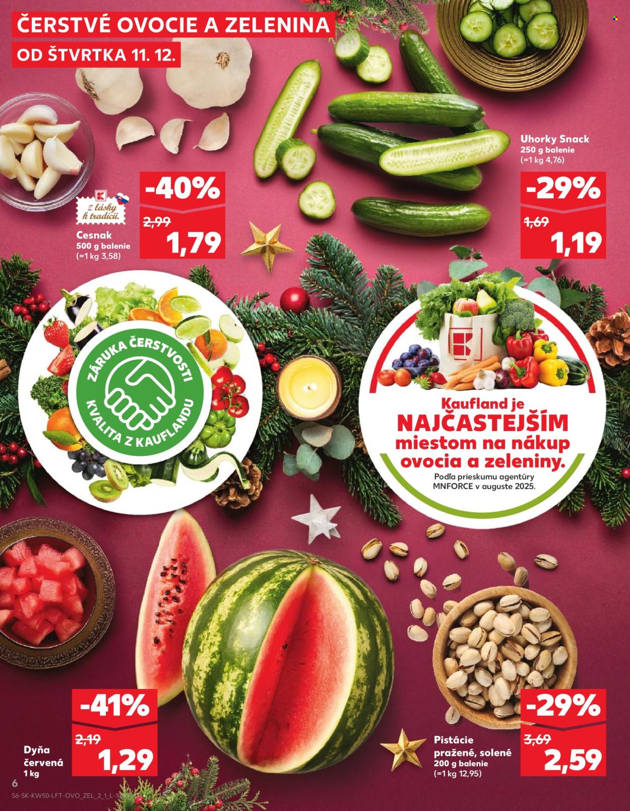 Leták Kaufland - 11.12.2025 - 17.12.2025. Strana 6
