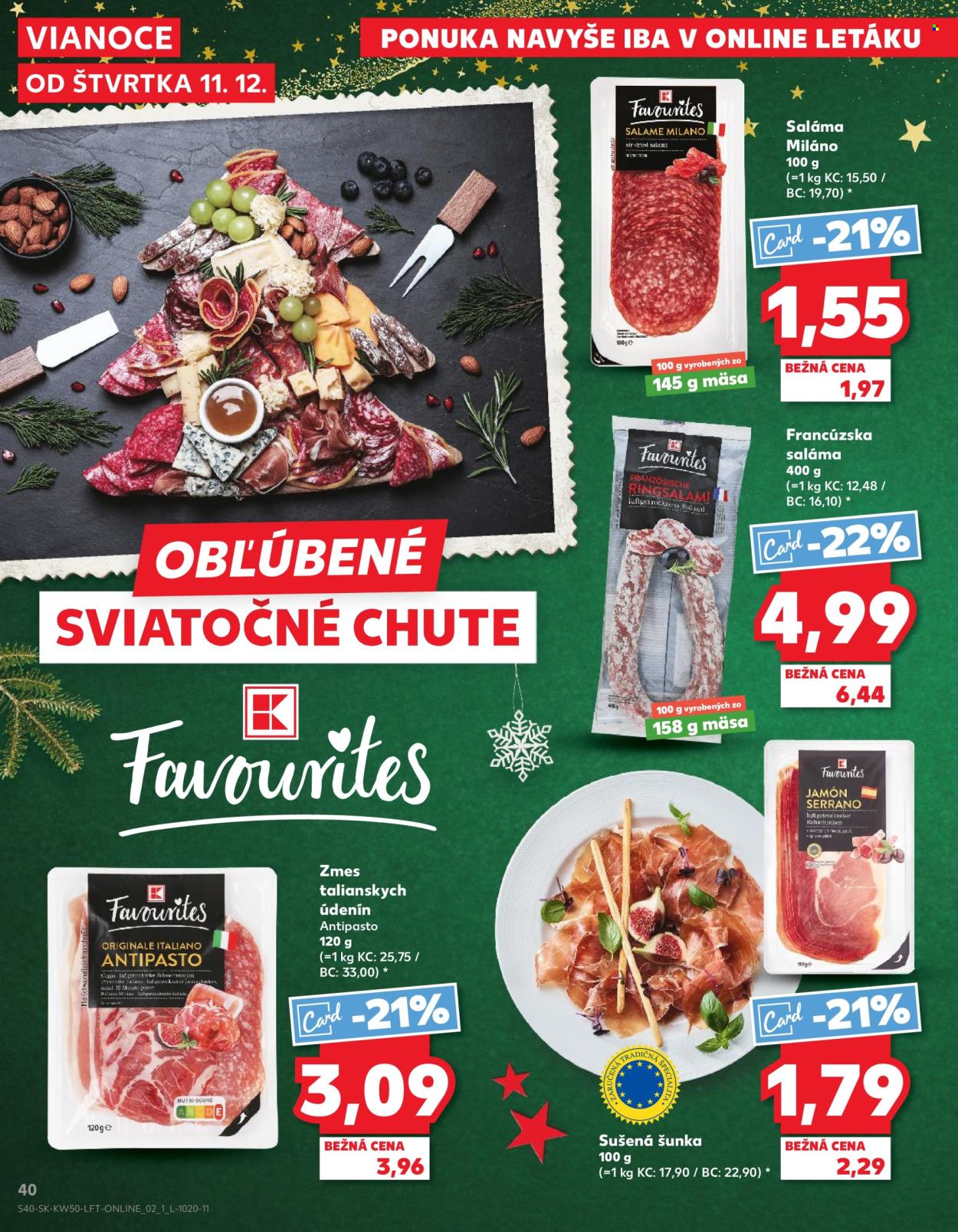 Leták Kaufland - 11.12.2025 - 17.12.2025. Strana 40