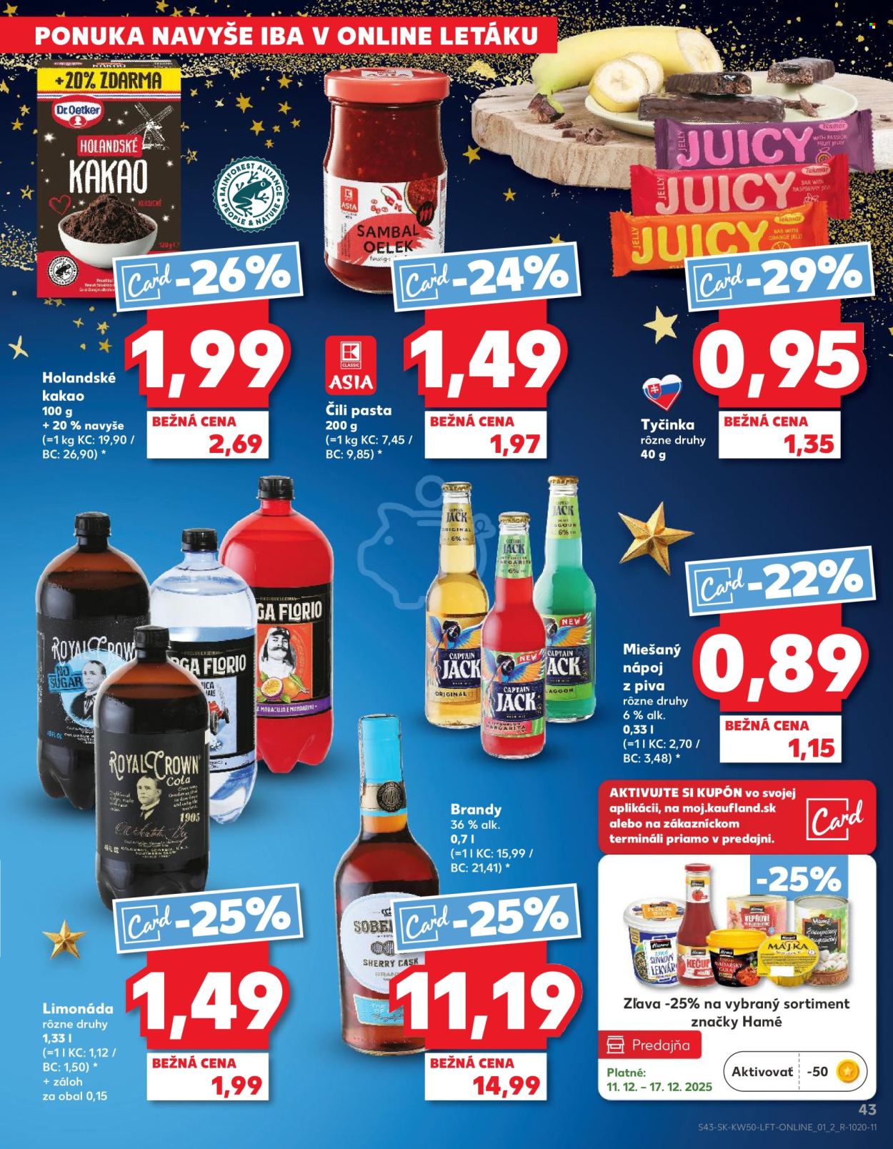Leták Kaufland - 11.12.2025 - 17.12.2025. Strana 43