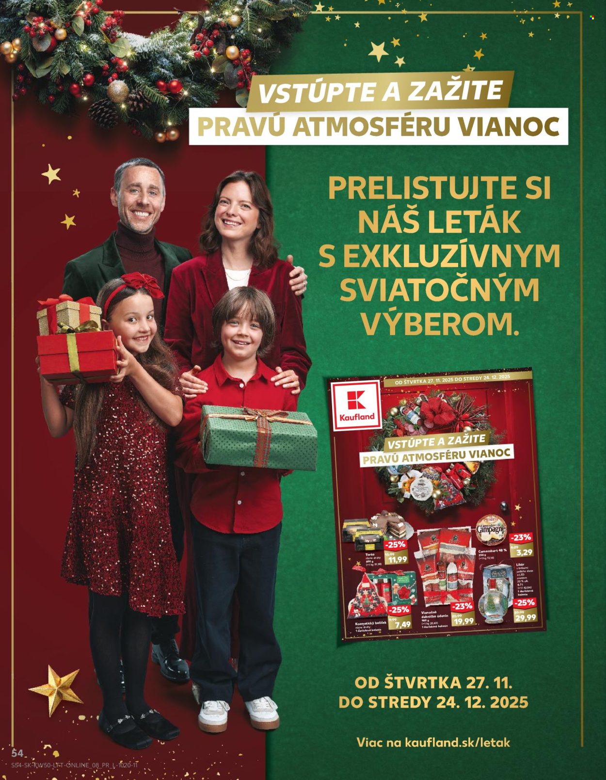 Leták Kaufland - 11.12.2025 - 17.12.2025. Strana 54