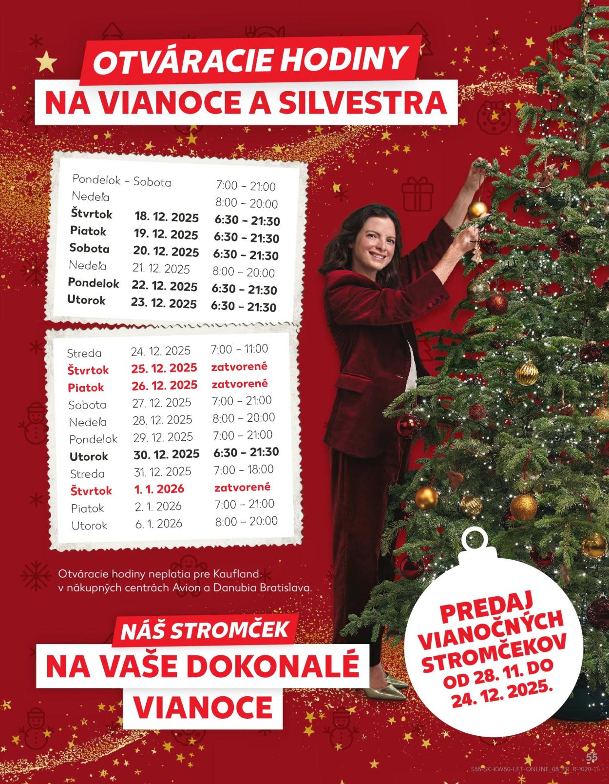 Leták Kaufland - 11.12.2025 - 17.12.2025. Strana 55