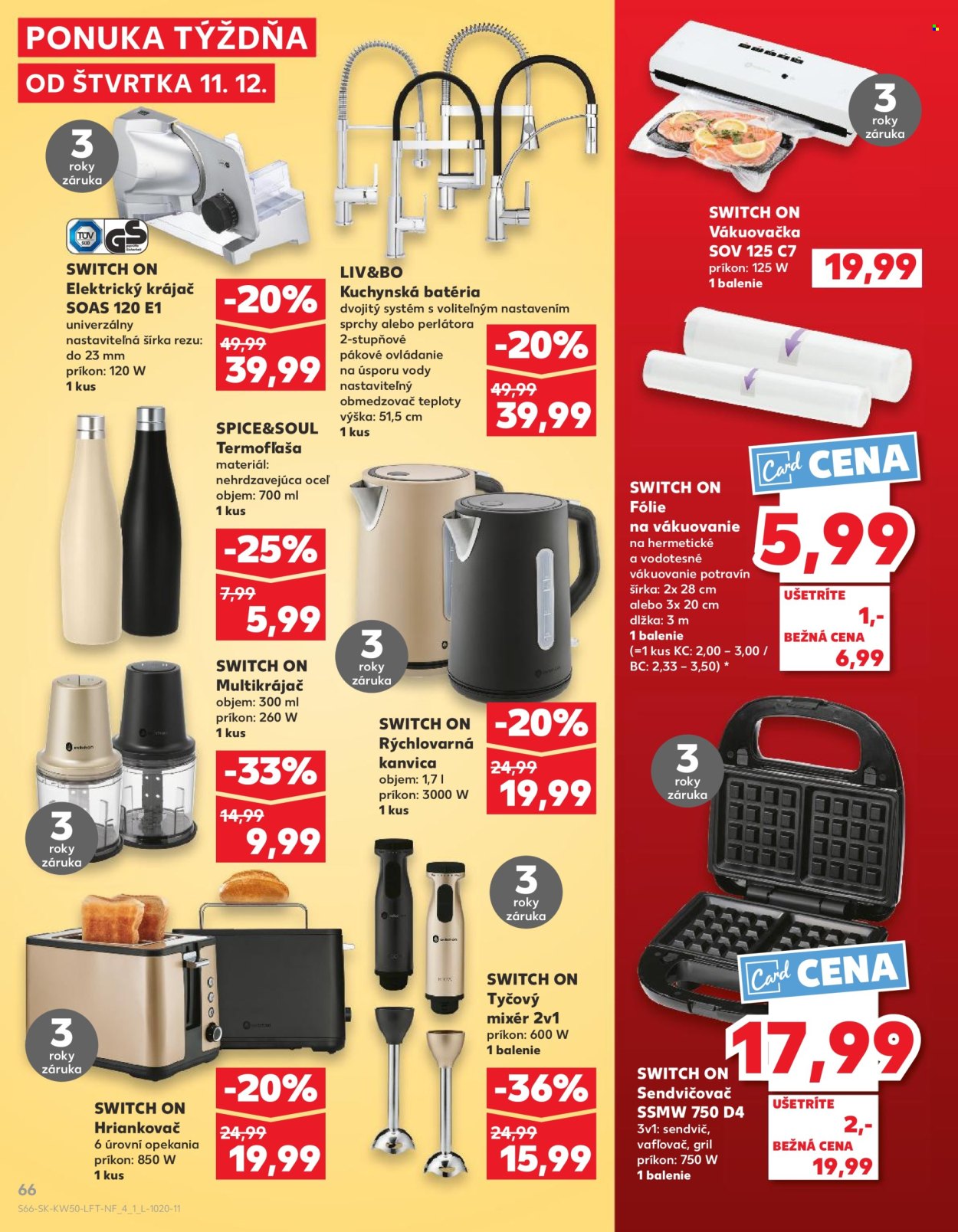 Leták Kaufland - 11.12.2025 - 17.12.2025. Strana 66