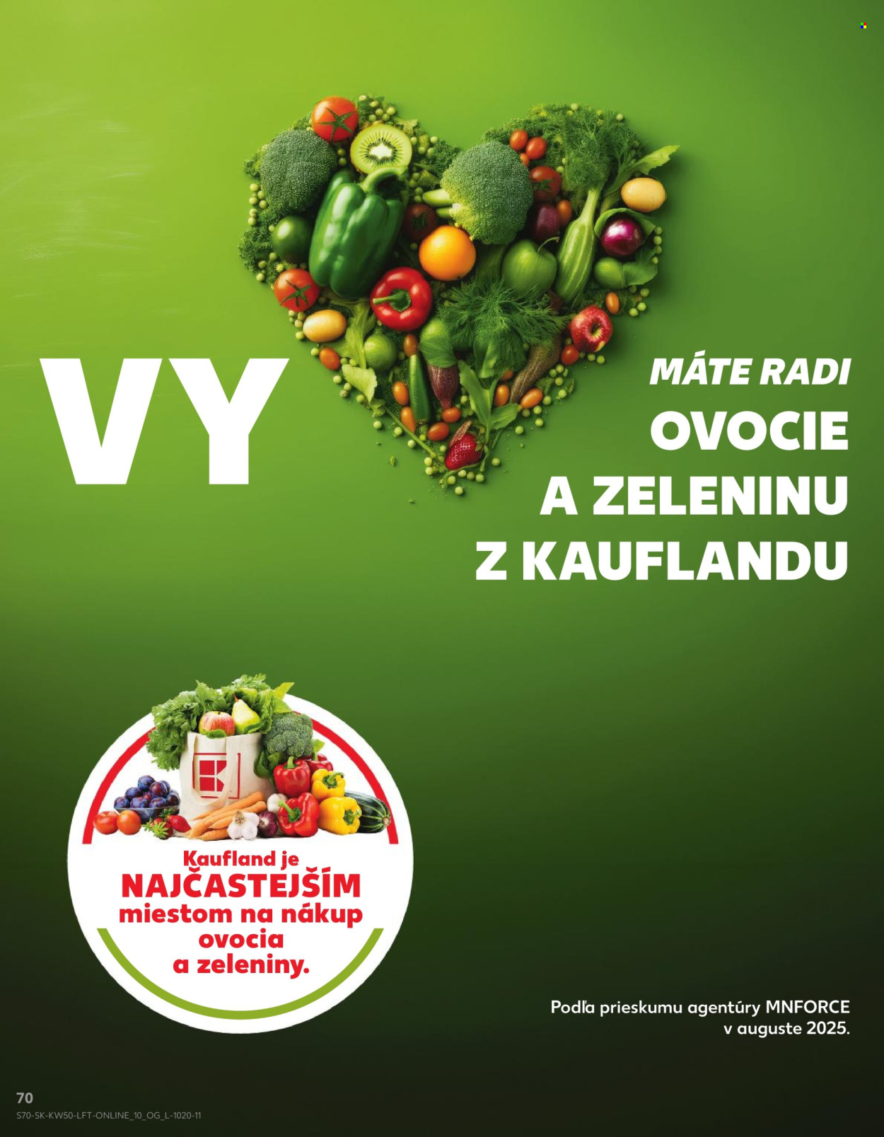 Leták Kaufland - 11.12.2025 - 17.12.2025. Strana 70