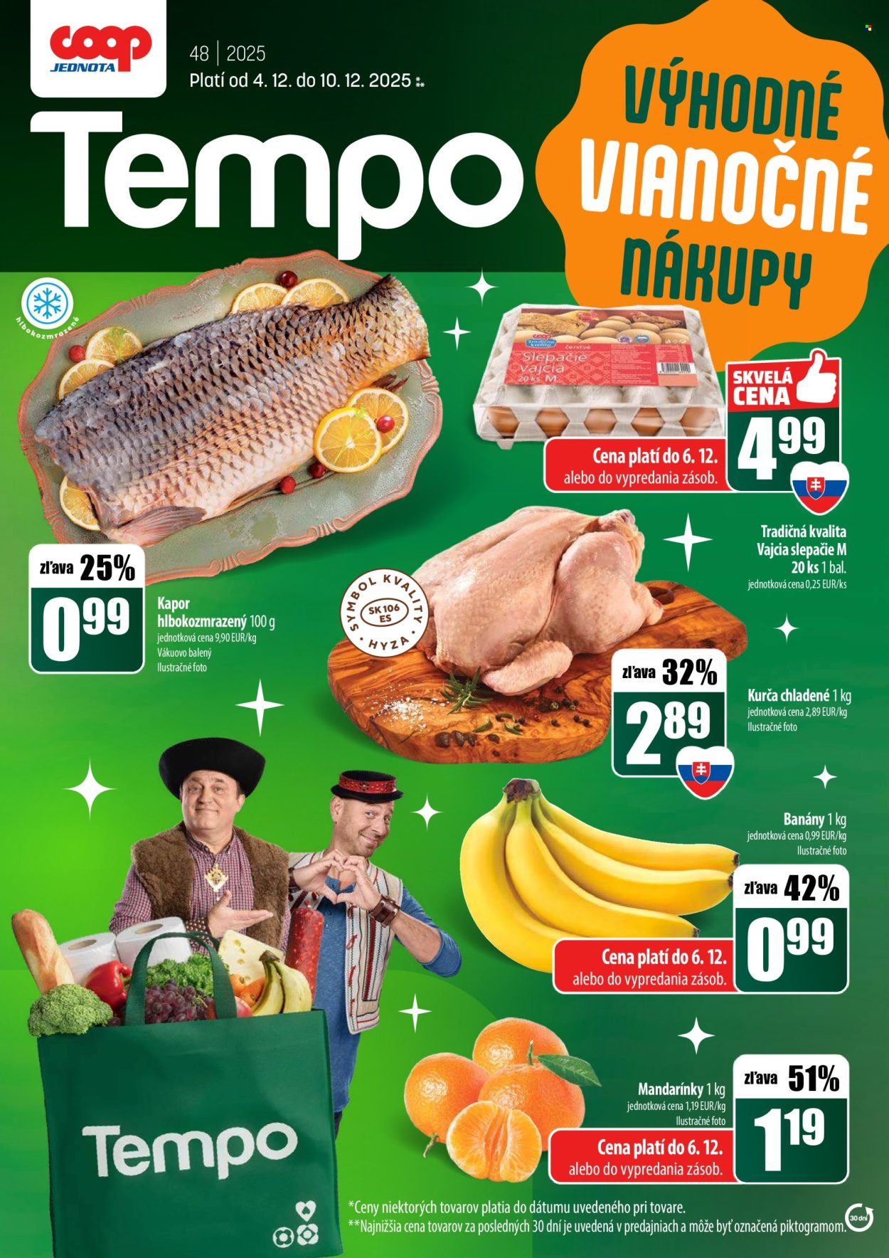 Leták COOP Jednota - 4.12.2025 - 10.12.2025. Strana 1