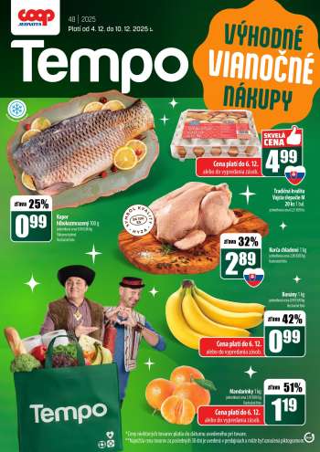 Leták COOP Jednota - 4.12.2025 - 10.12.2025.