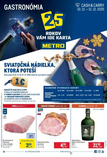 Leták Metro - 10.12.2025 - 31.12.2025.