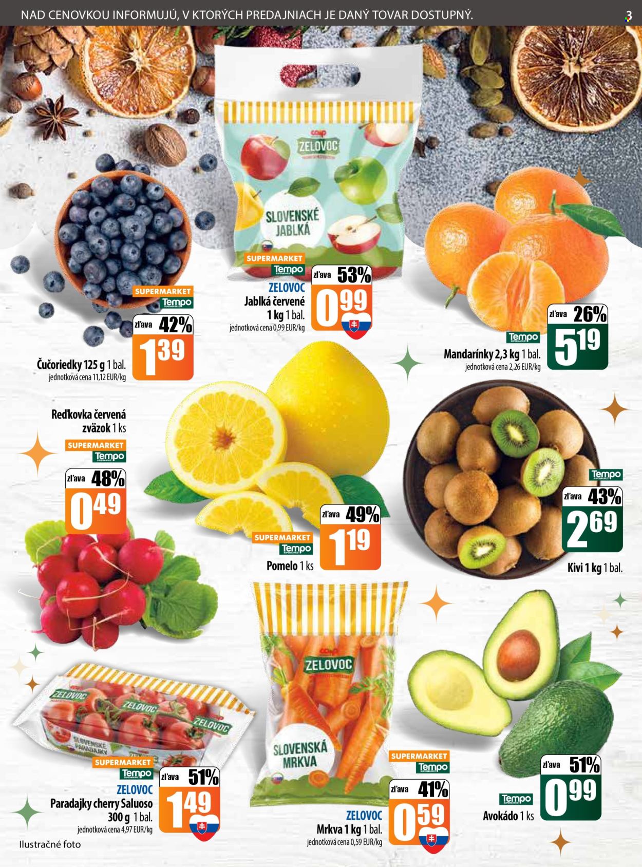 Leták COOP Jednota - 11.12.2025 - 17.12.2025. Strana 3