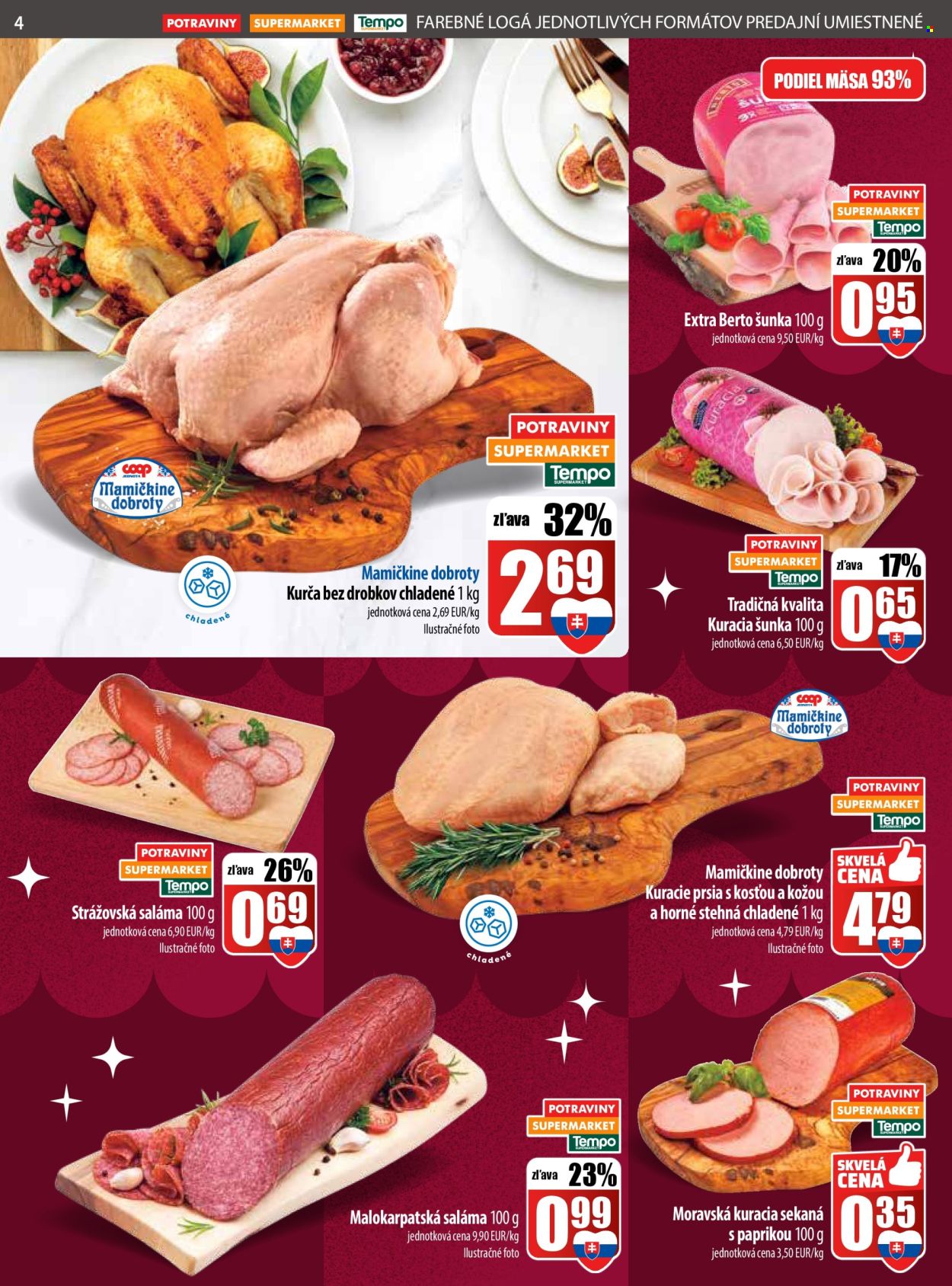 Leták COOP Jednota - 11.12.2025 - 17.12.2025. Strana 4