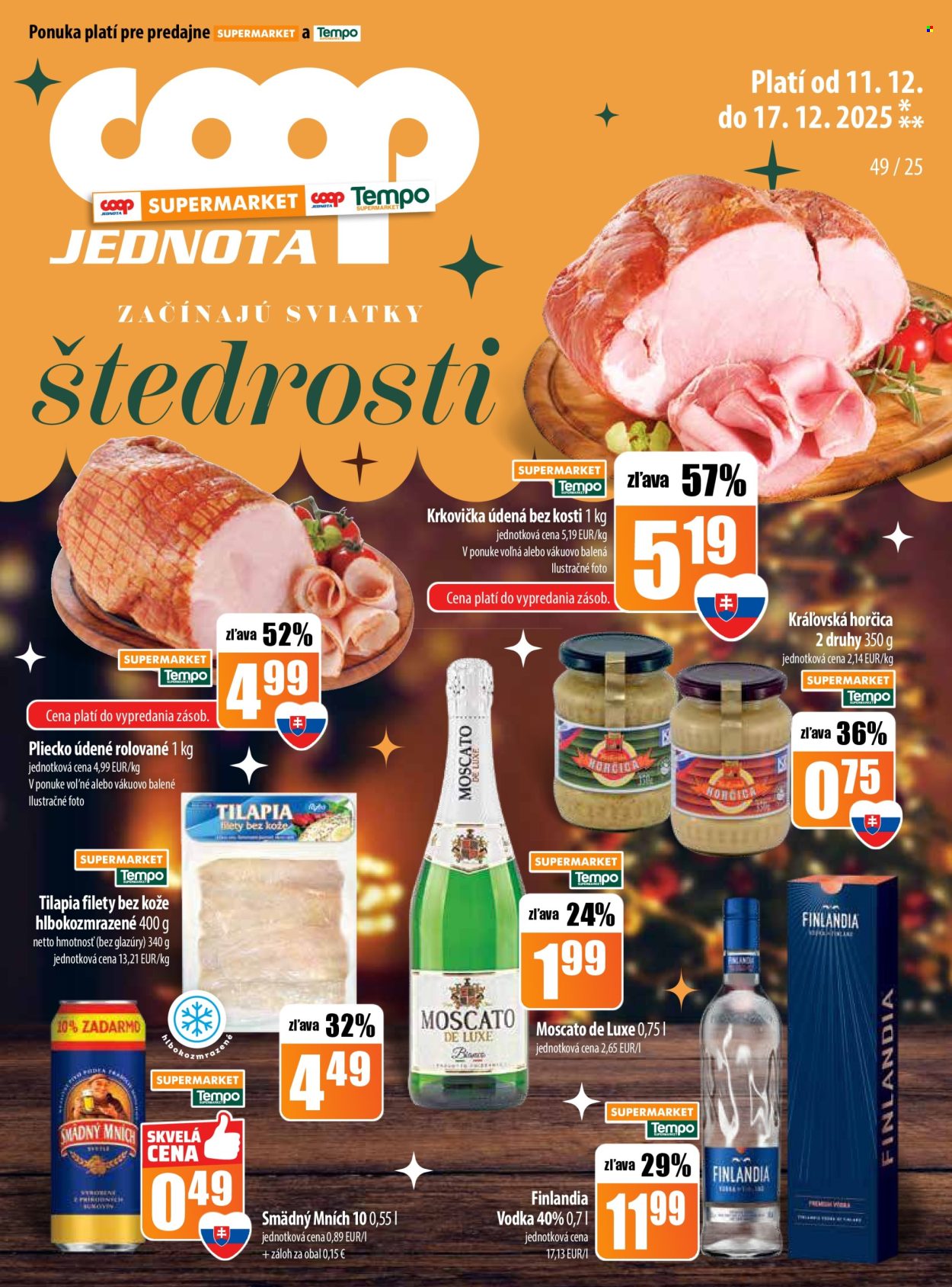 Leták COOP Jednota - 11.12.2025 - 17.12.2025. Strana 15