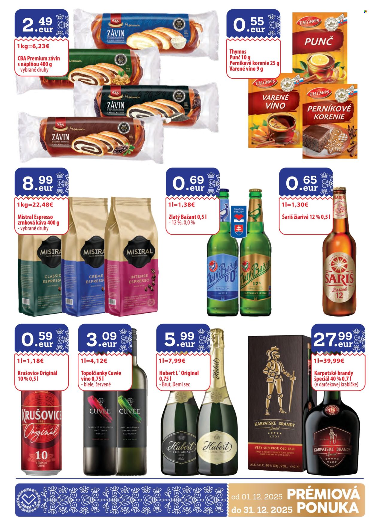 Leták CBA Komfos - 1.12.2025 - 14.12.2025. Strana 29