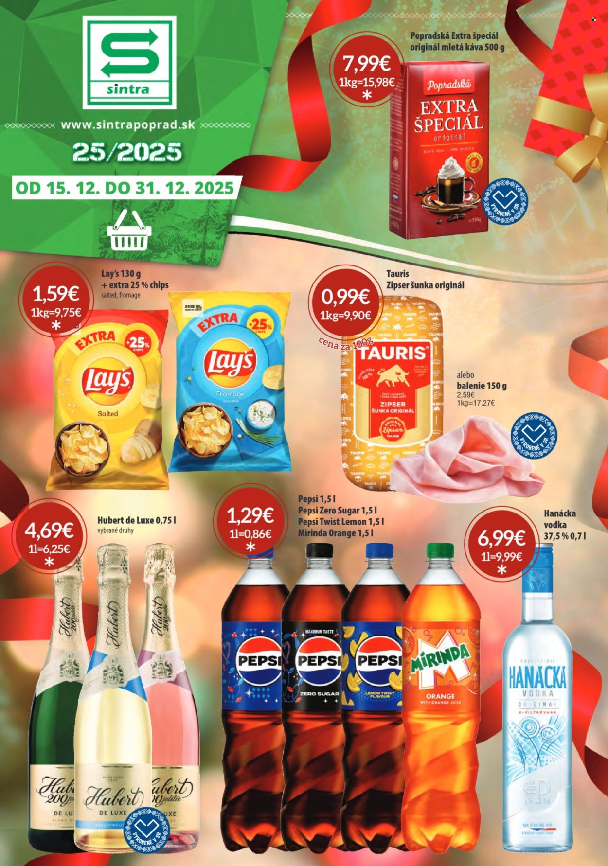 Leták Sintra - 15.12.2025 - 31.12.2025. Strana 1
