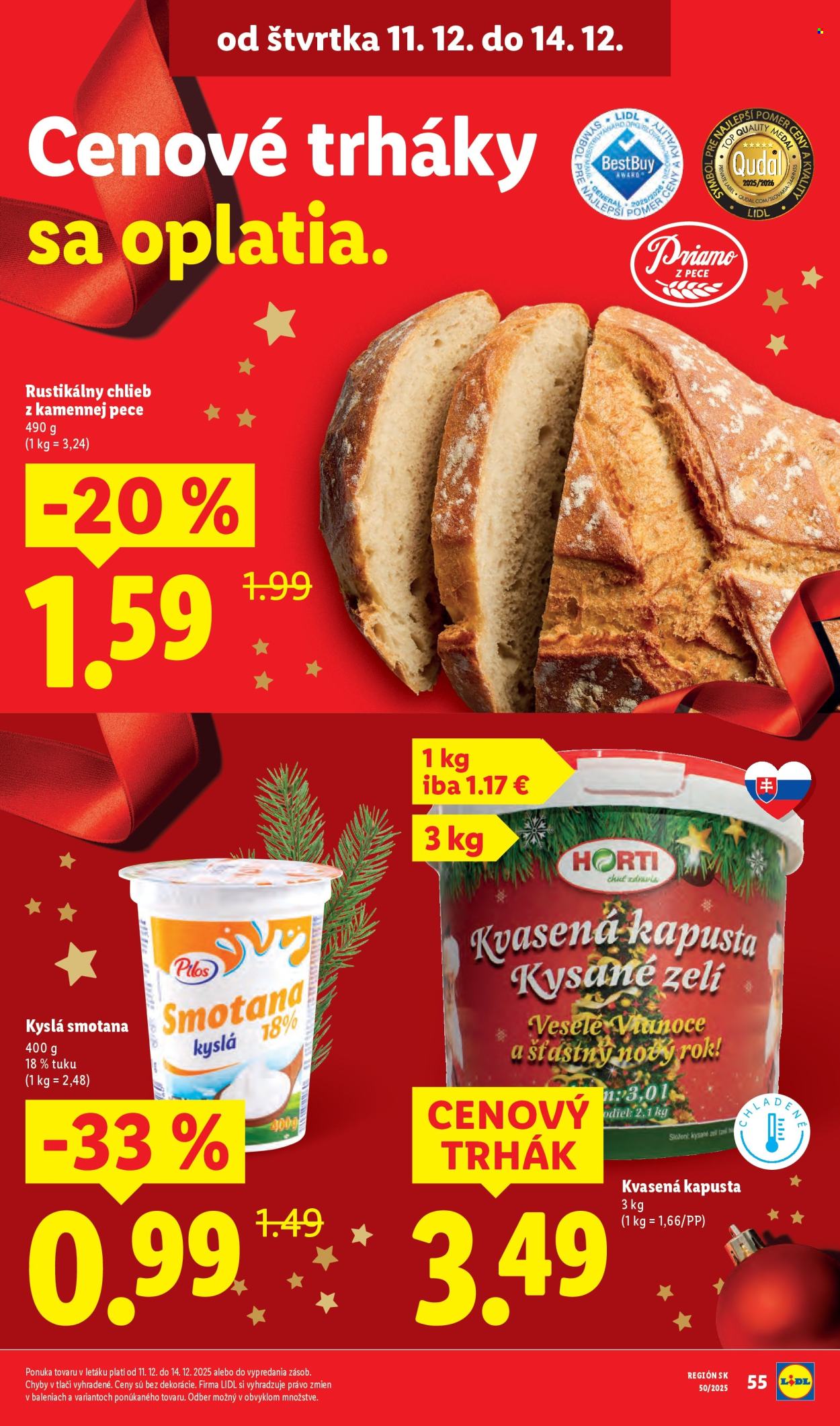 Leták Lidl - 11.12.2025 - 14.12.2025. Strana 2
