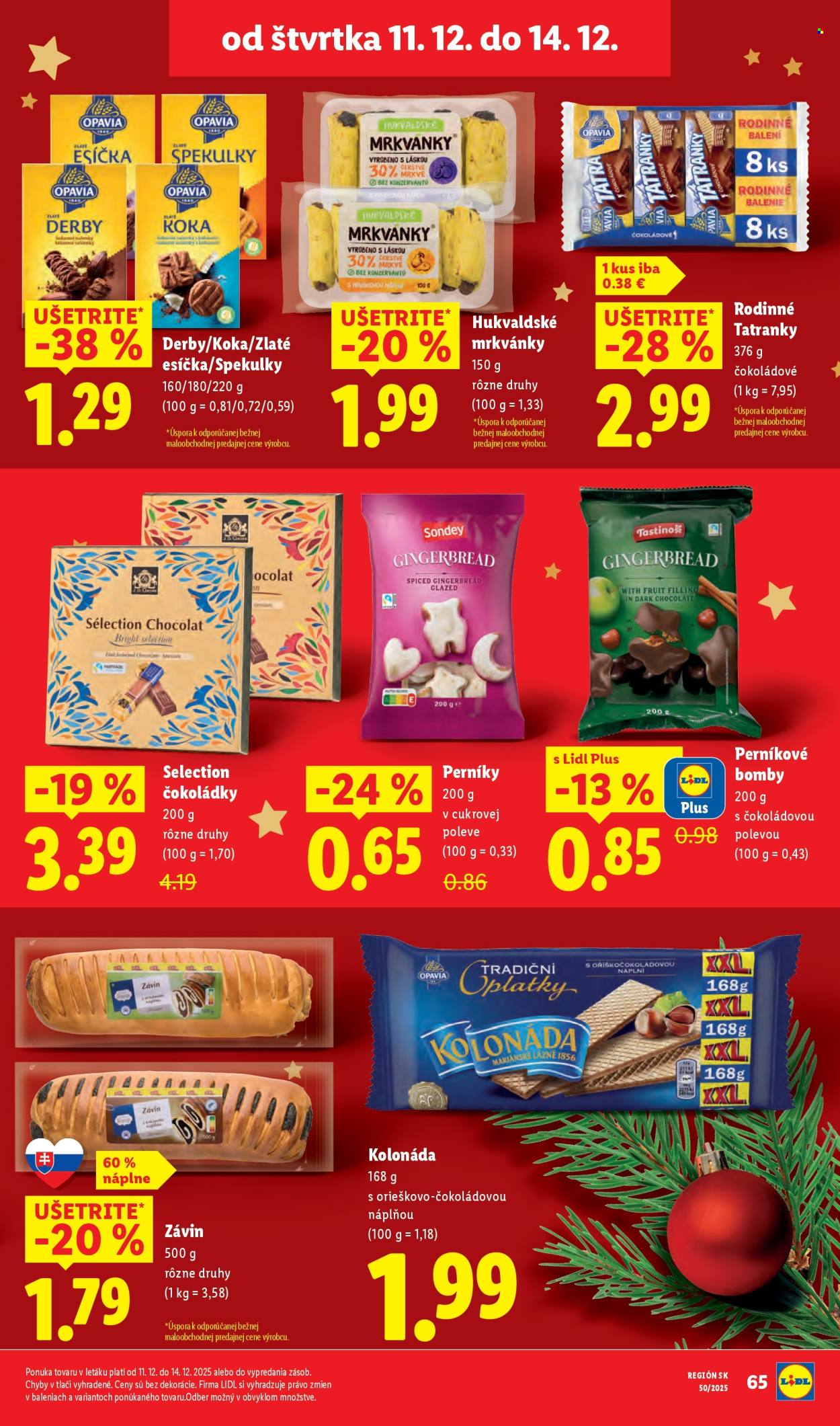 Leták Lidl - 11.12.2025 - 14.12.2025. Strana 18