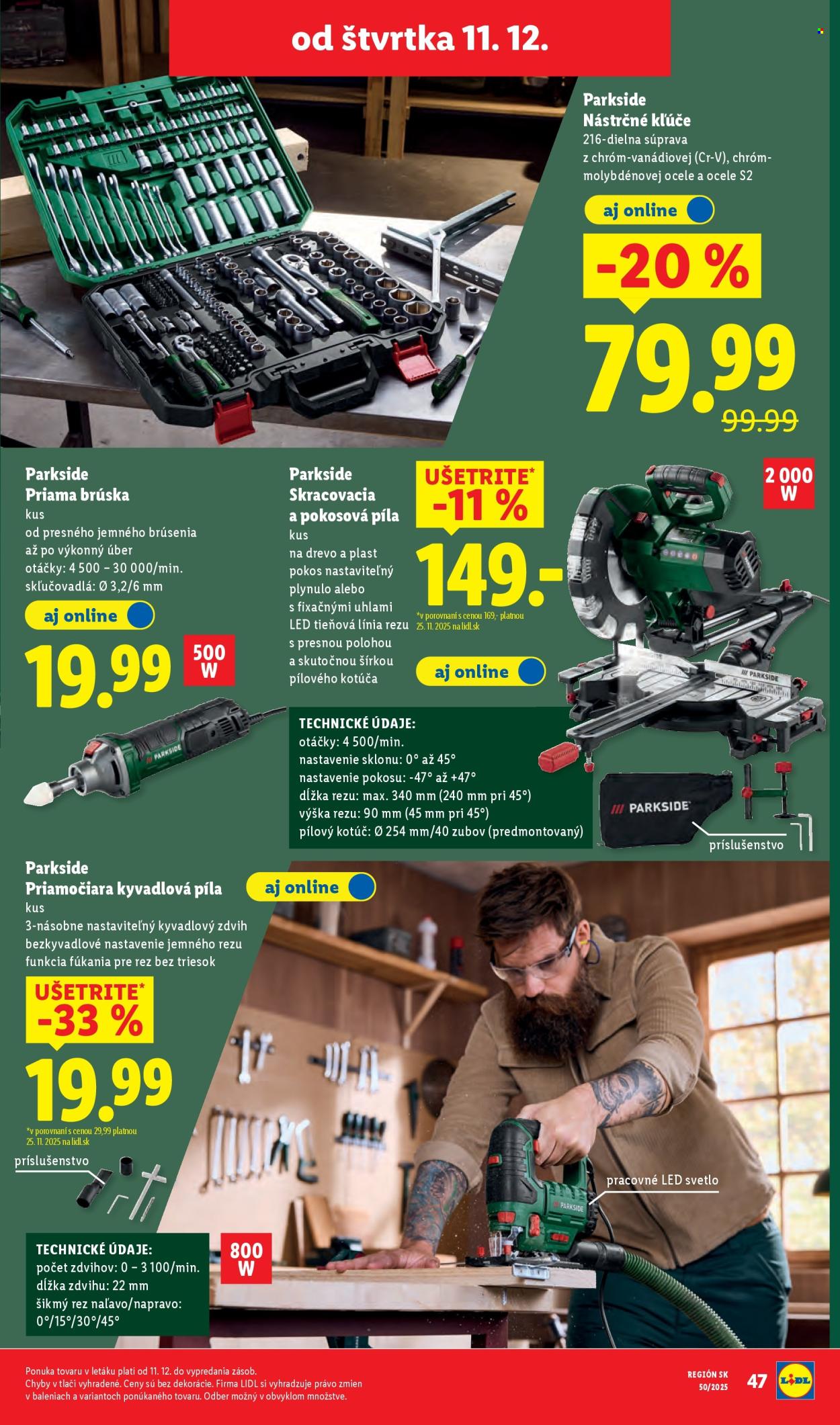 Leták Lidl - 11.12.2025 - 14.12.2025. Strana 25