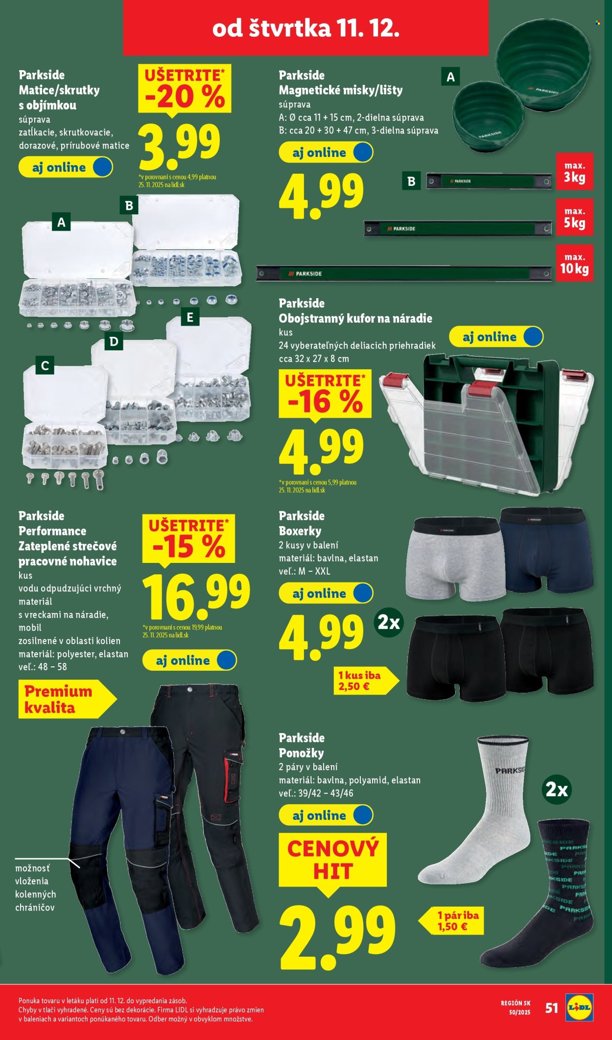 Leták Lidl - 11.12.2025 - 14.12.2025. Strana 29