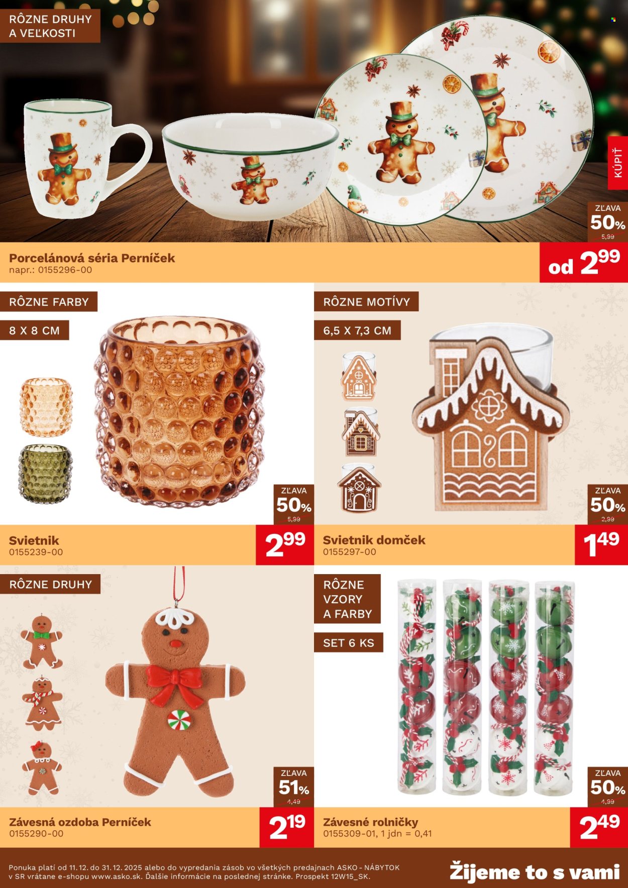 Leták Asko Nábytok - 11.12.2025 - 31.12.2025. Strana 2