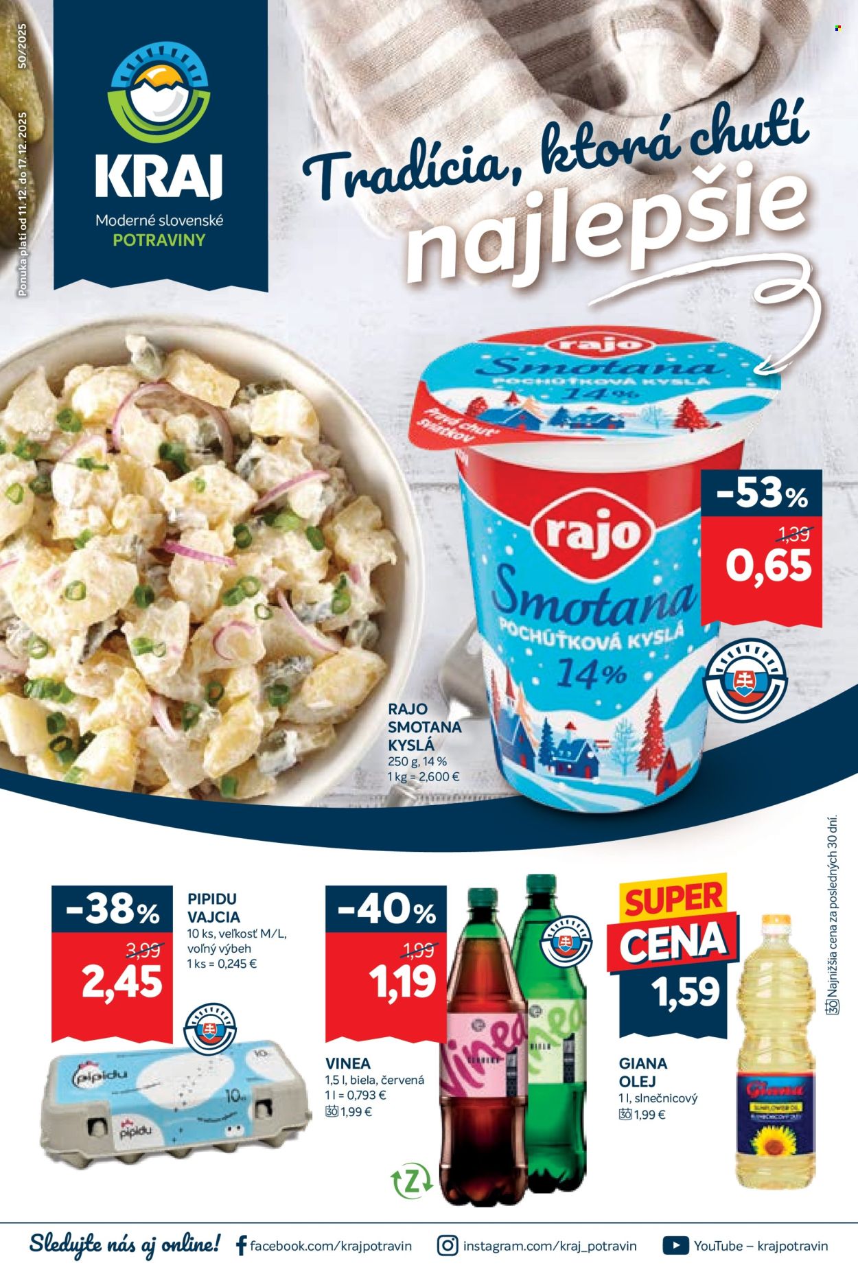 Leták Kraj - 11.12.2025 - 17.12.2025. Strana 1