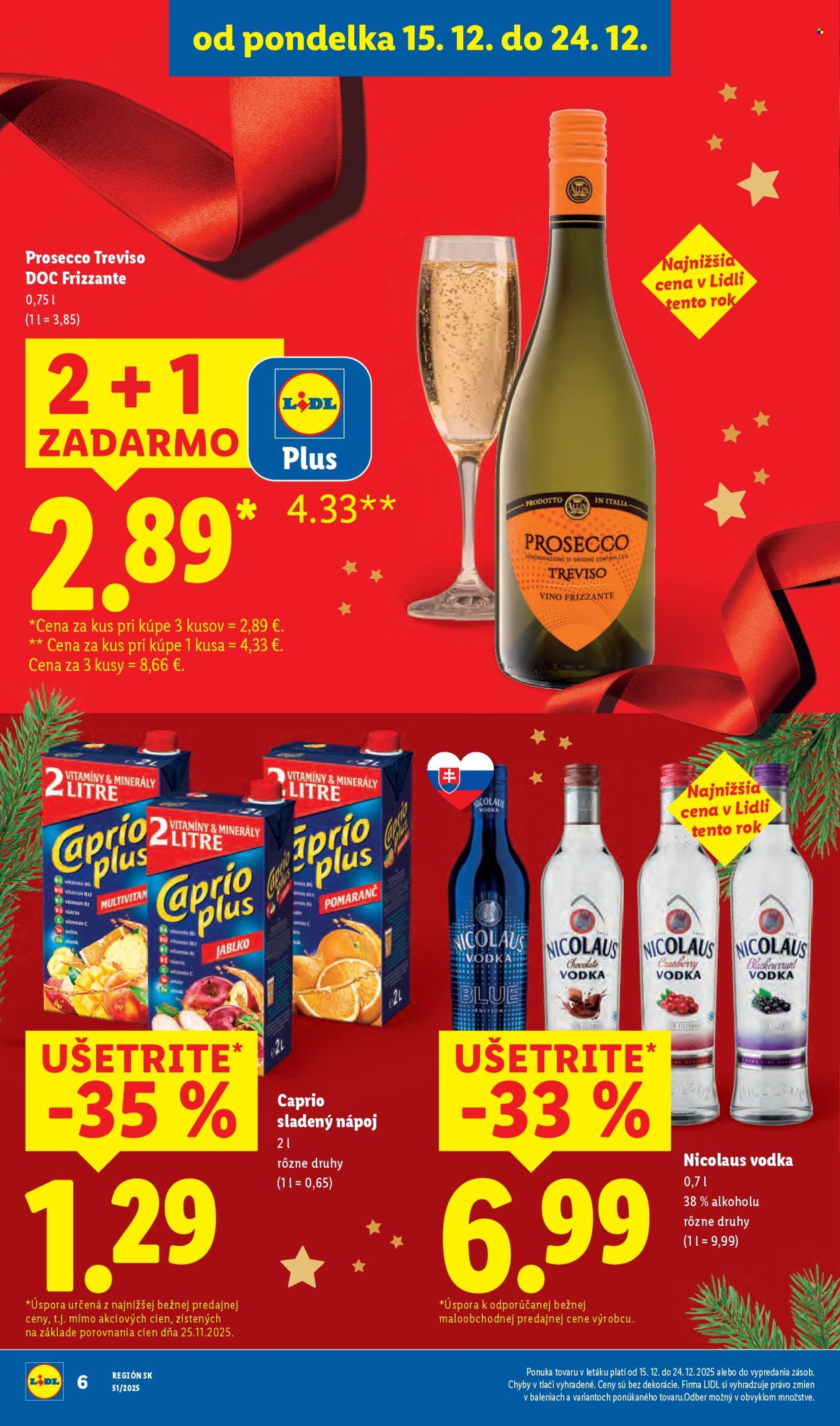 Leták Lidl - 15.12.2025 - 24.12.2025. Strana 6