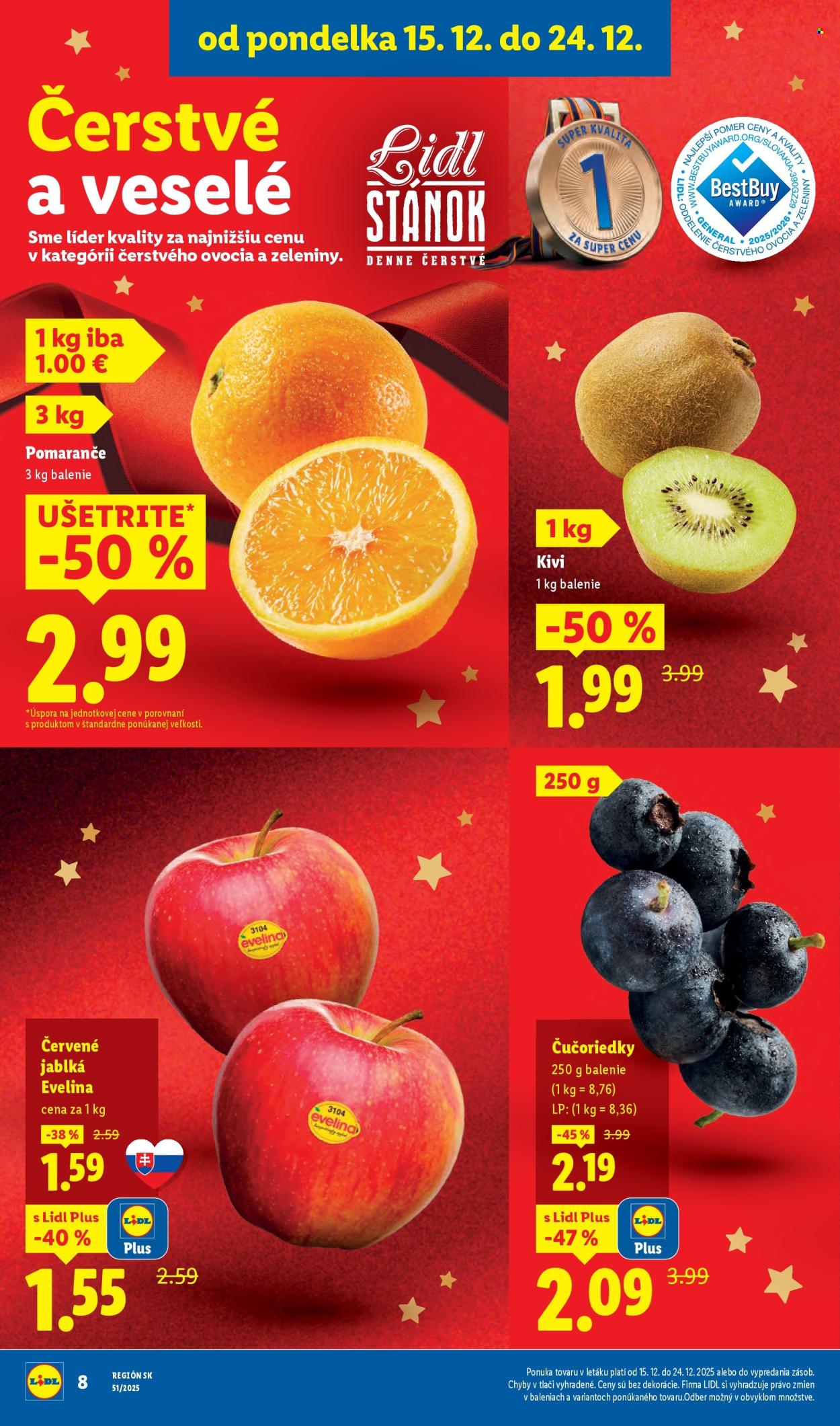 Leták Lidl - 15.12.2025 - 24.12.2025. Strana 8