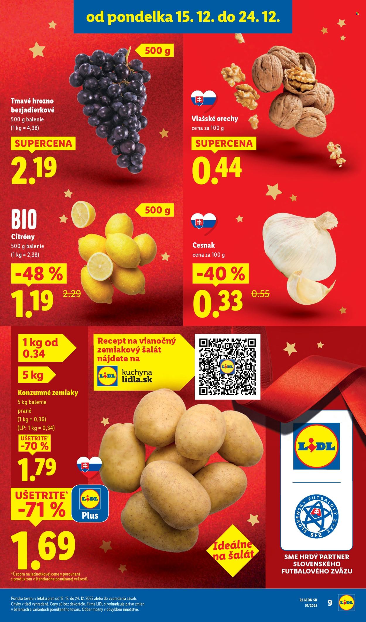Leták Lidl - 15.12.2025 - 24.12.2025. Strana 9