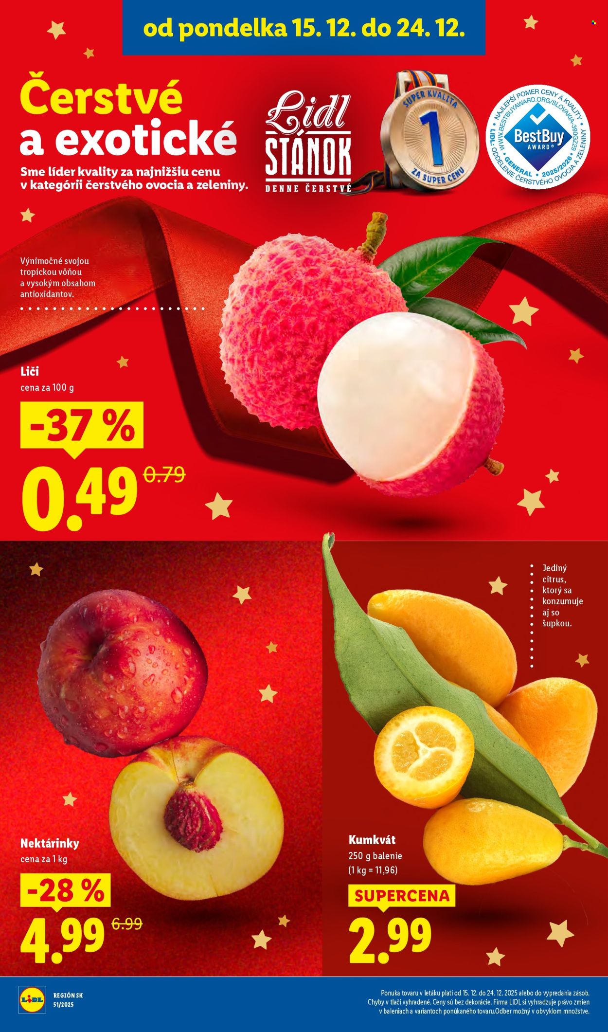 Leták Lidl - 15.12.2025 - 24.12.2025. Strana 10