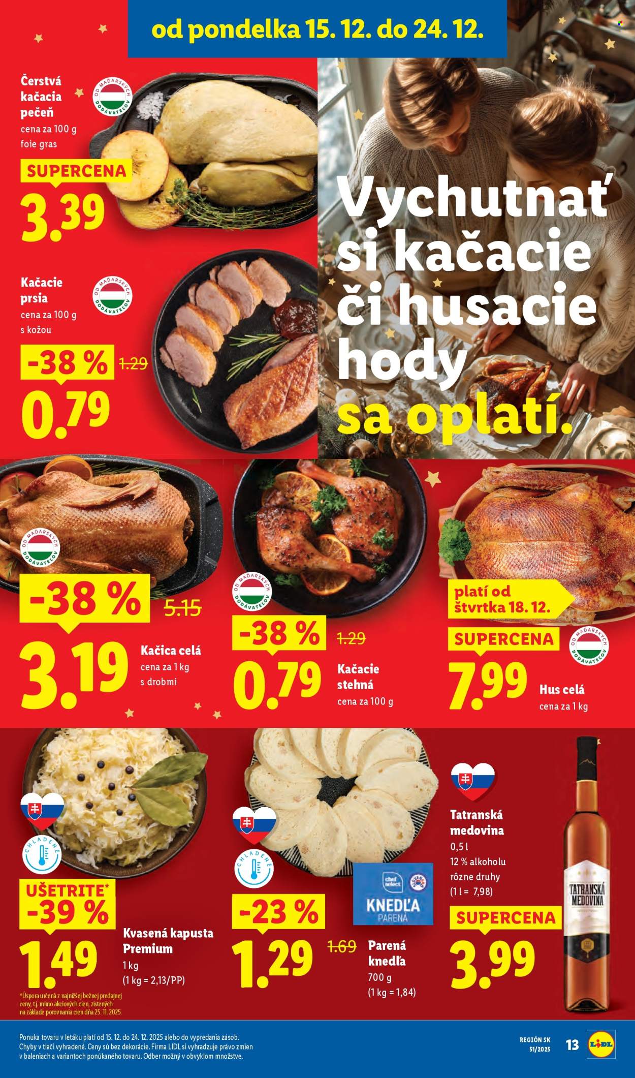 Leták Lidl - 15.12.2025 - 24.12.2025. Strana 15