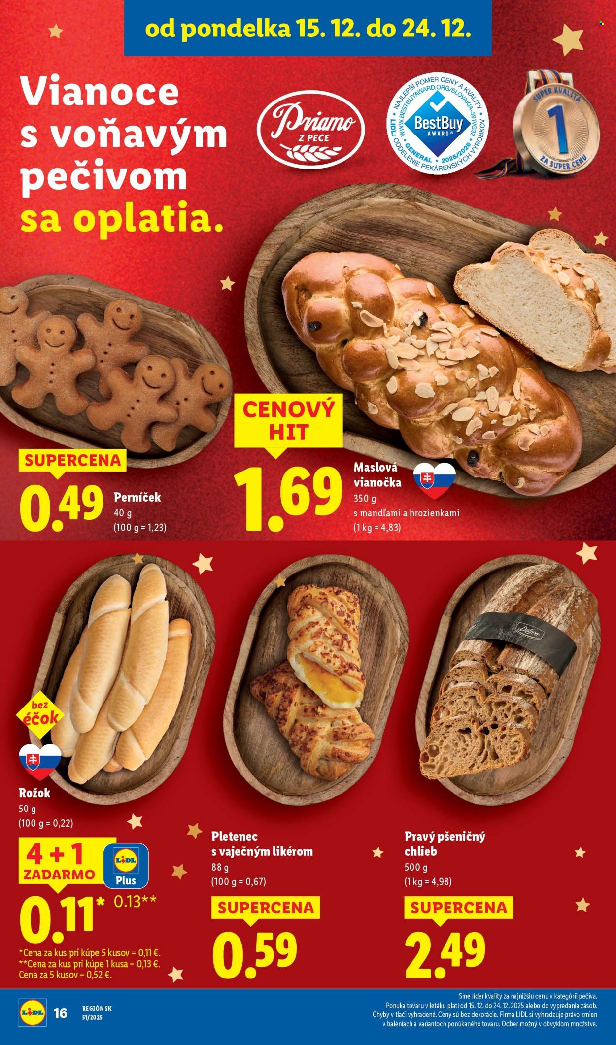 Leták Lidl - 15.12.2025 - 24.12.2025. Strana 18