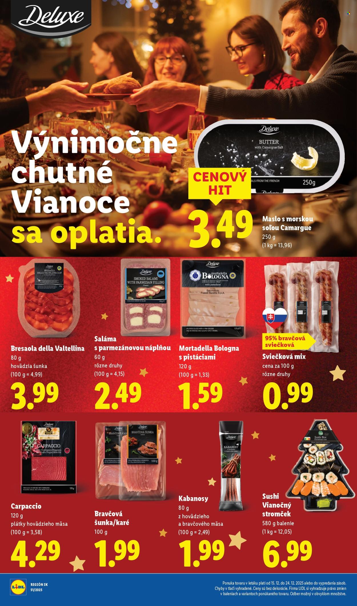 Leták Lidl - 15.12.2025 - 24.12.2025. Strana 24