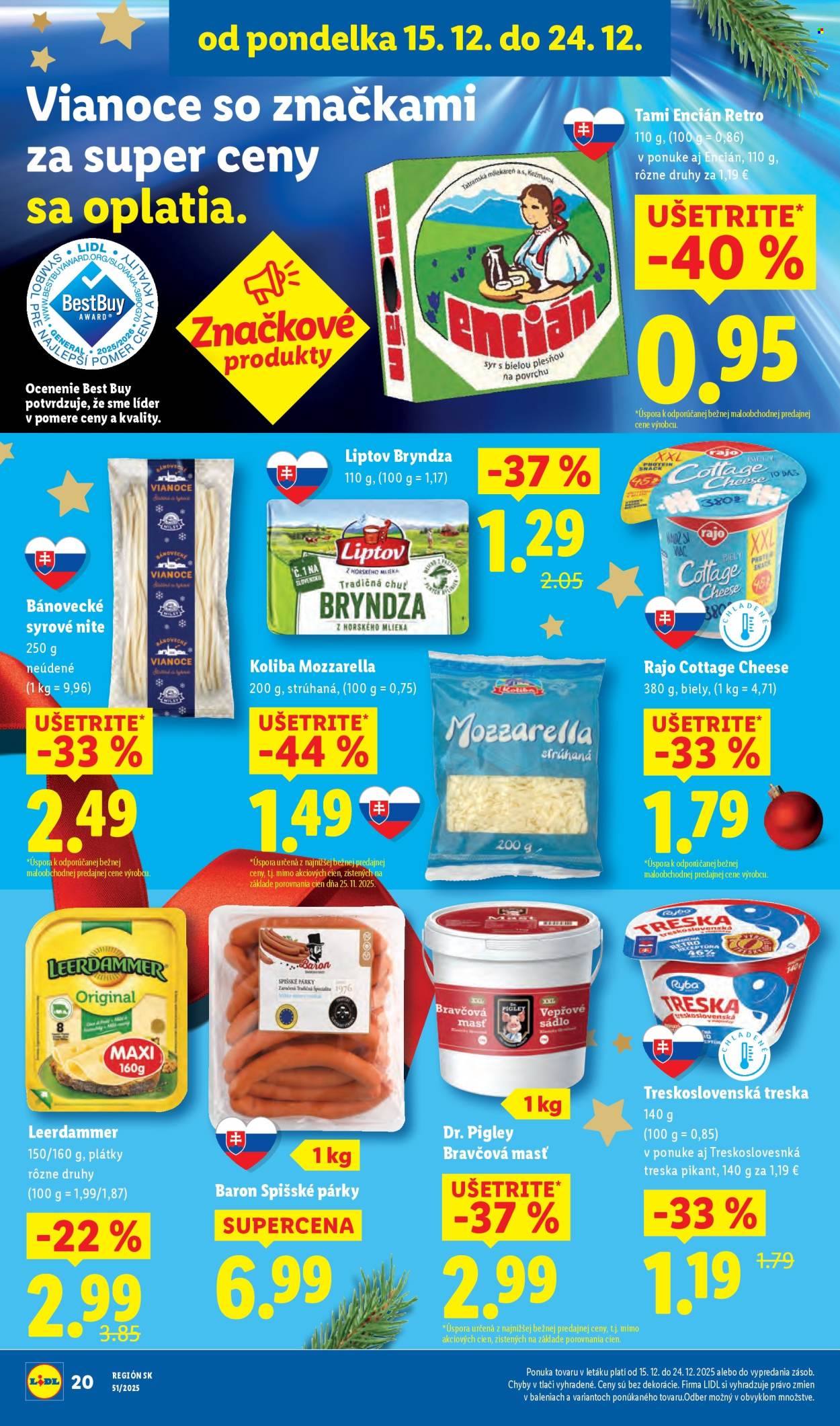 Leták Lidl - 15.12.2025 - 24.12.2025. Strana 26