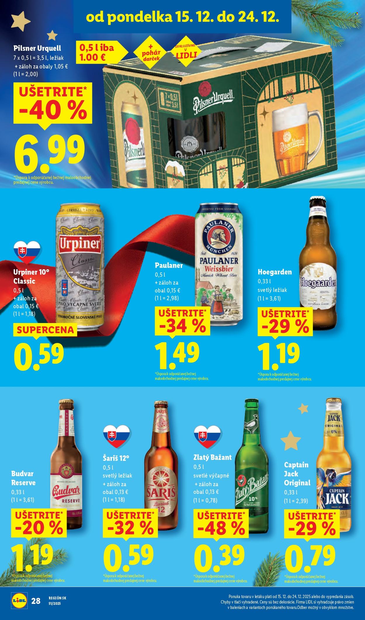Leták Lidl - 15.12.2025 - 24.12.2025. Strana 34