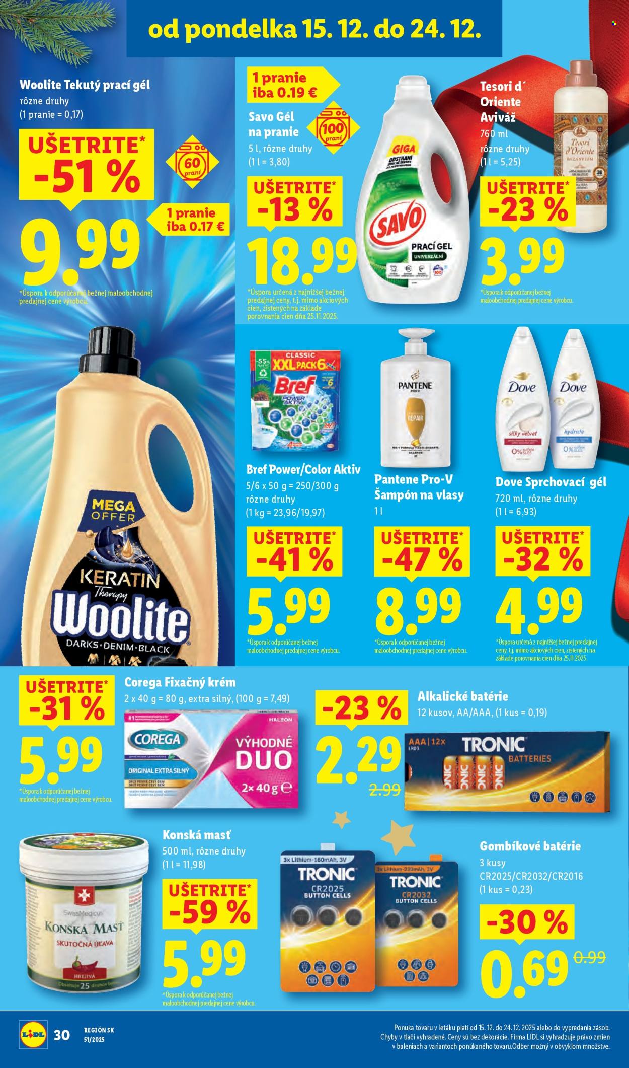 Leták Lidl - 15.12.2025 - 24.12.2025. Strana 36