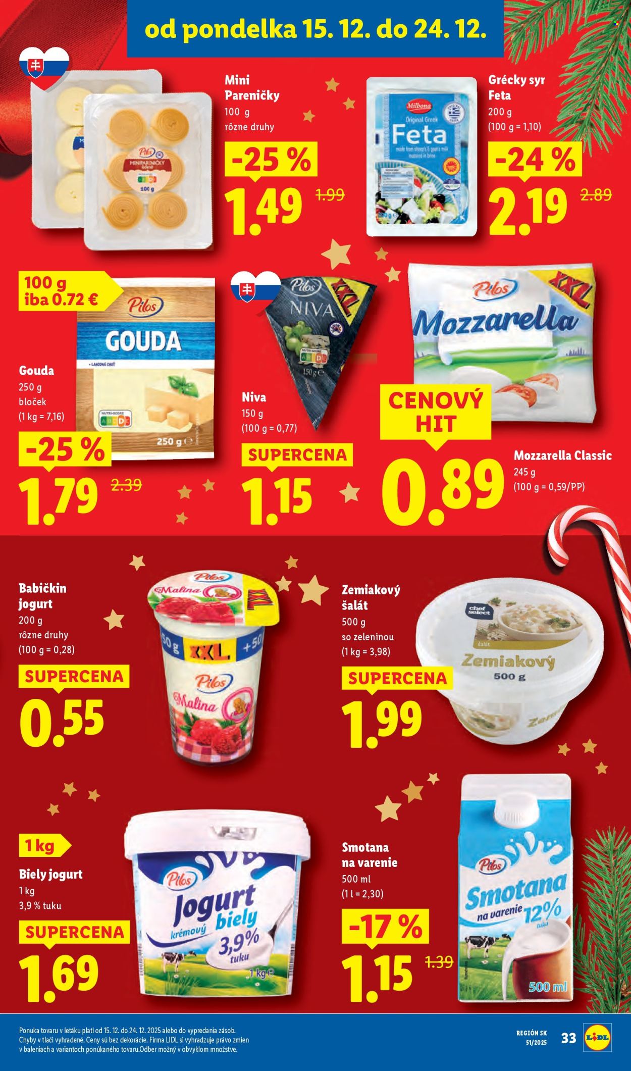 Leták Lidl - 15.12.2025 - 24.12.2025. Strana 39