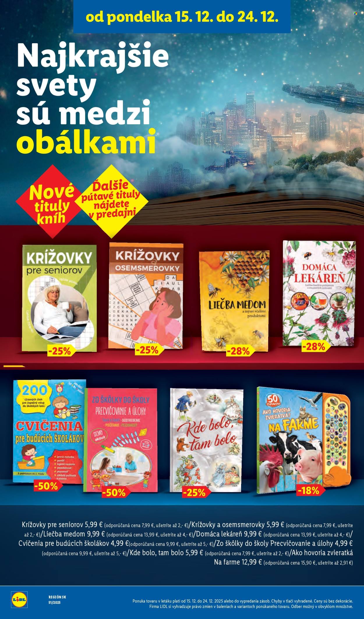 Leták Lidl - 15.12.2025 - 24.12.2025. Strana 50