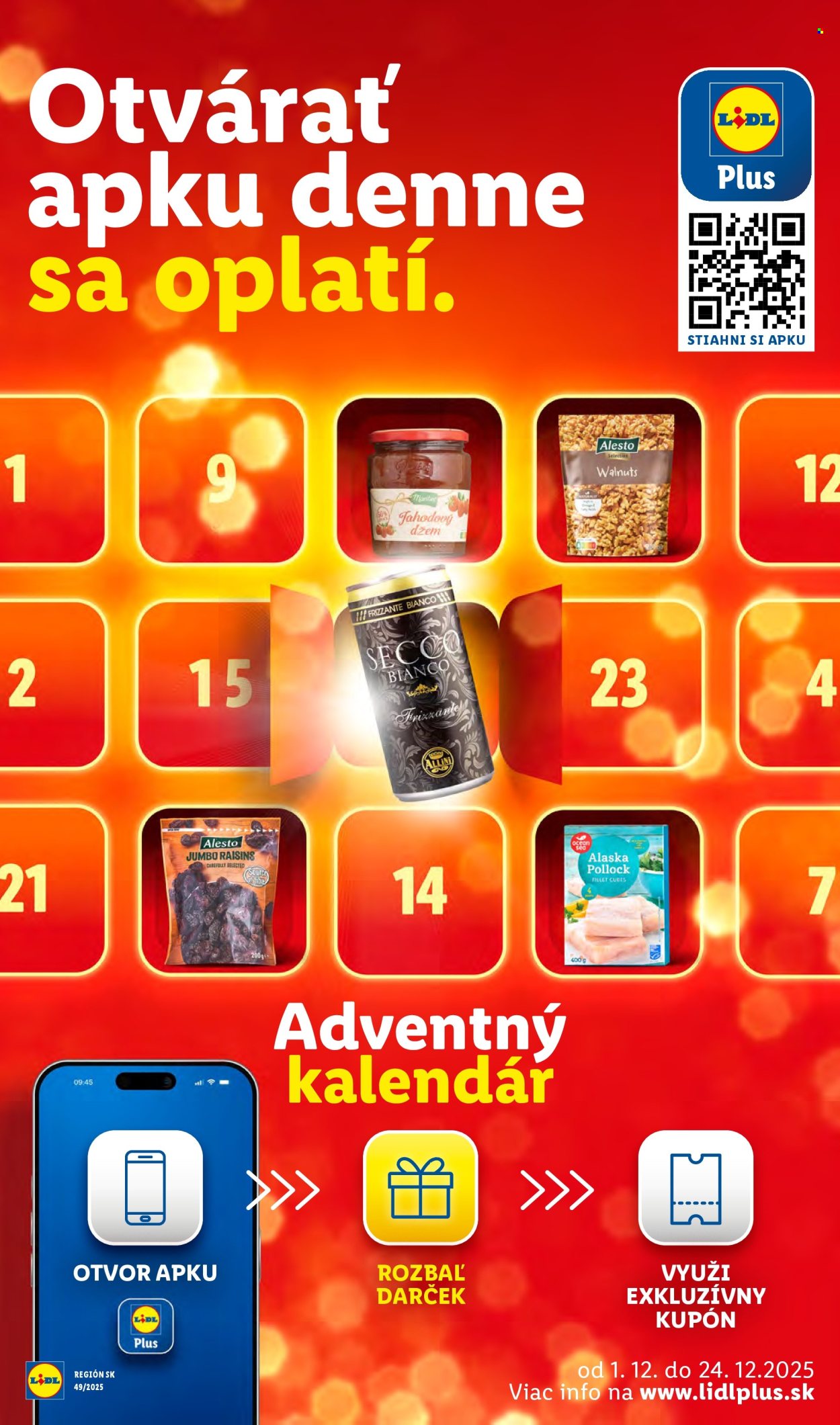 Leták Lidl - 15.12.2025 - 24.12.2025. Strana 59