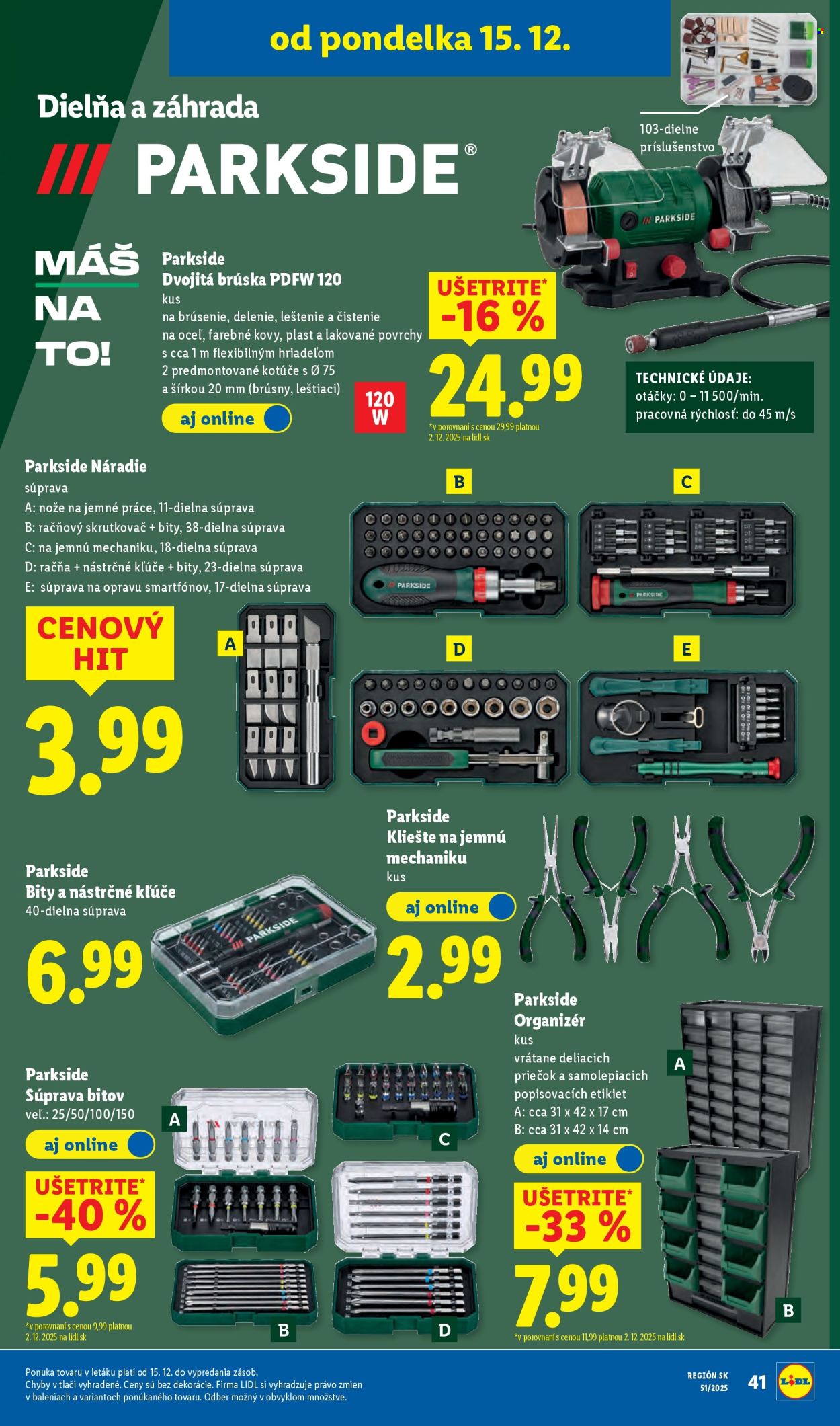 Leták Lidl - 15.12.2025 - 24.12.2025. Strana 62