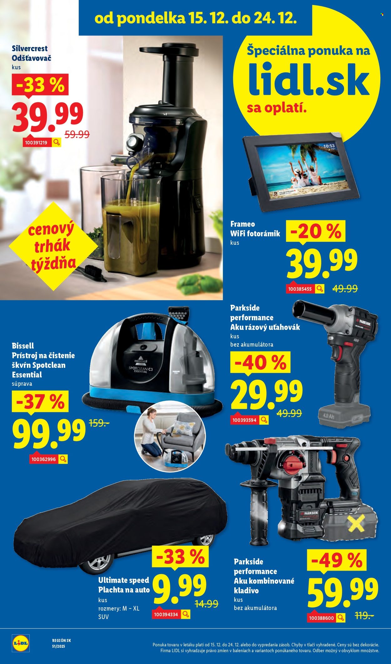 Leták Lidl - 15.12.2025 - 24.12.2025. Strana 64