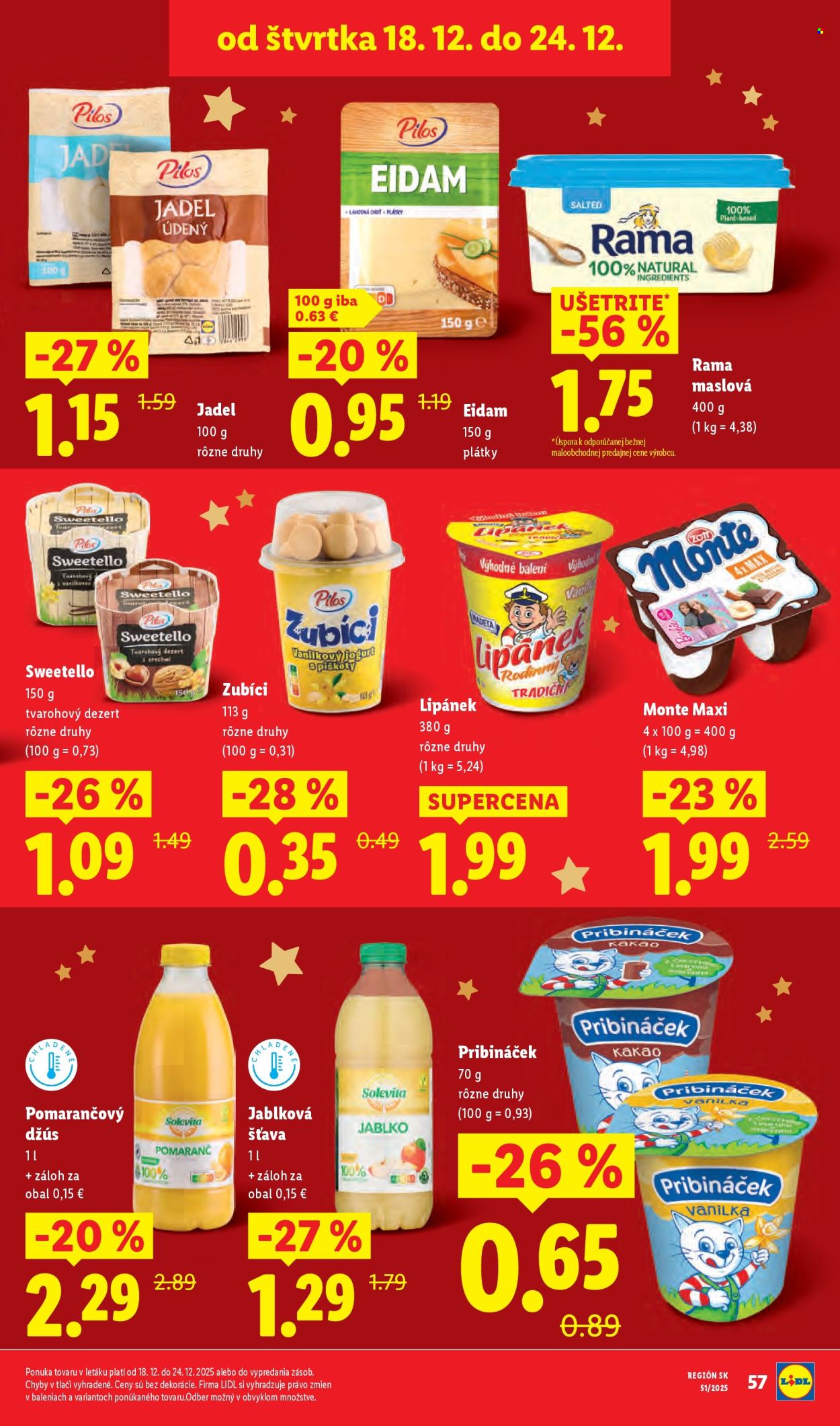 Leták Lidl - 15.12.2025 - 24.12.2025. Strana 77
