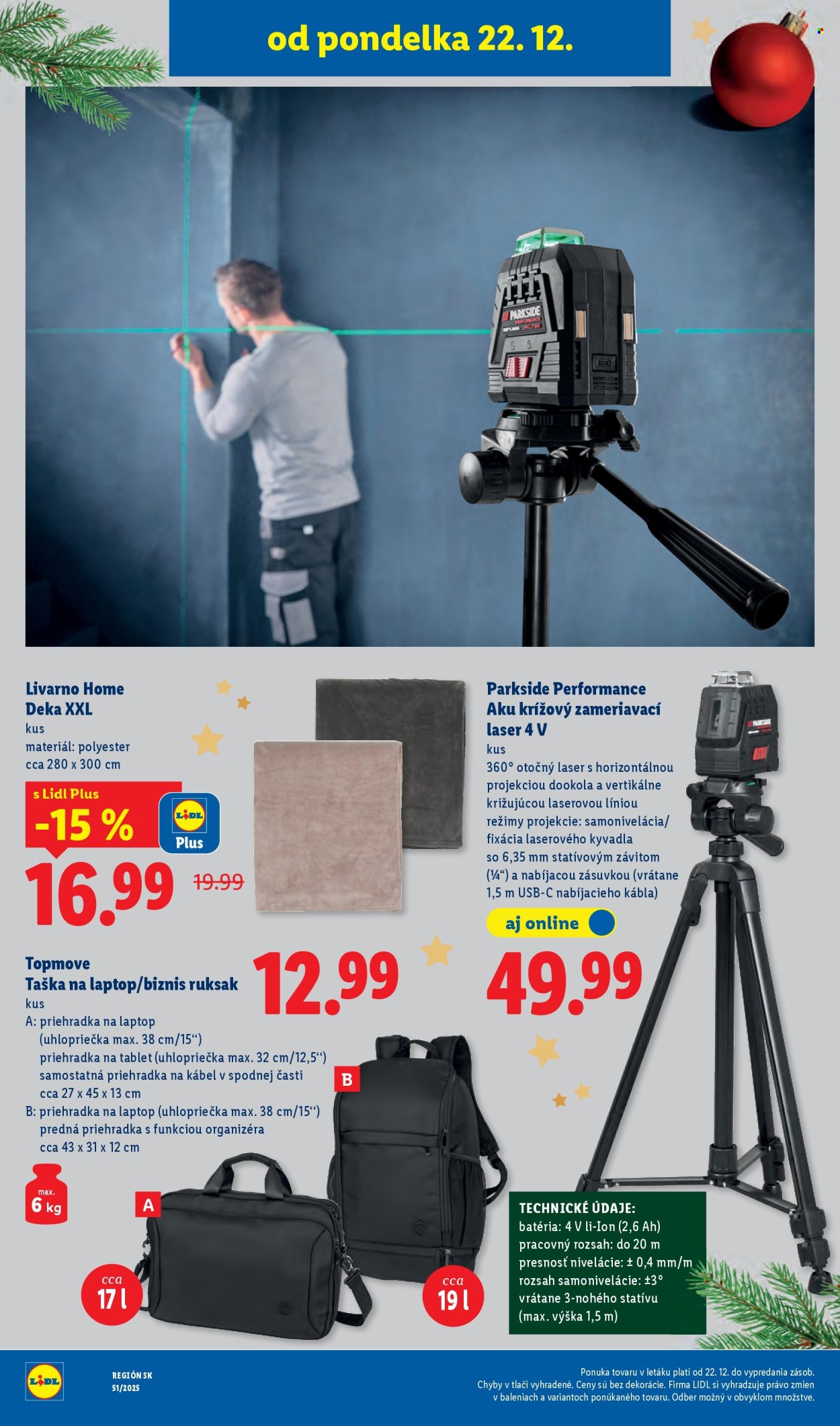 Leták Lidl - 15.12.2025 - 24.12.2025. Strana 104