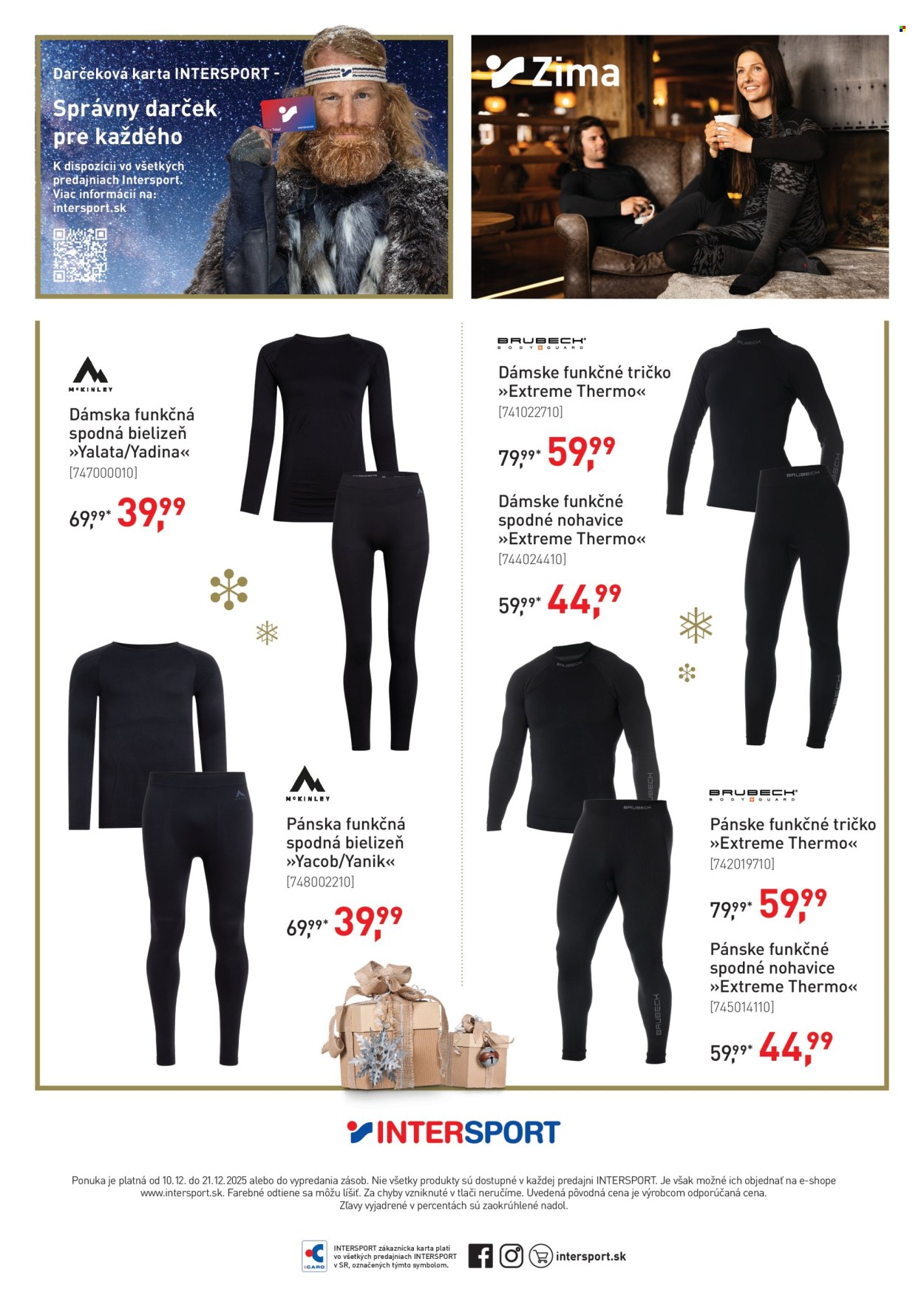Leták Intersport - 10.12.2025 - 21.12.2025. Strana 12