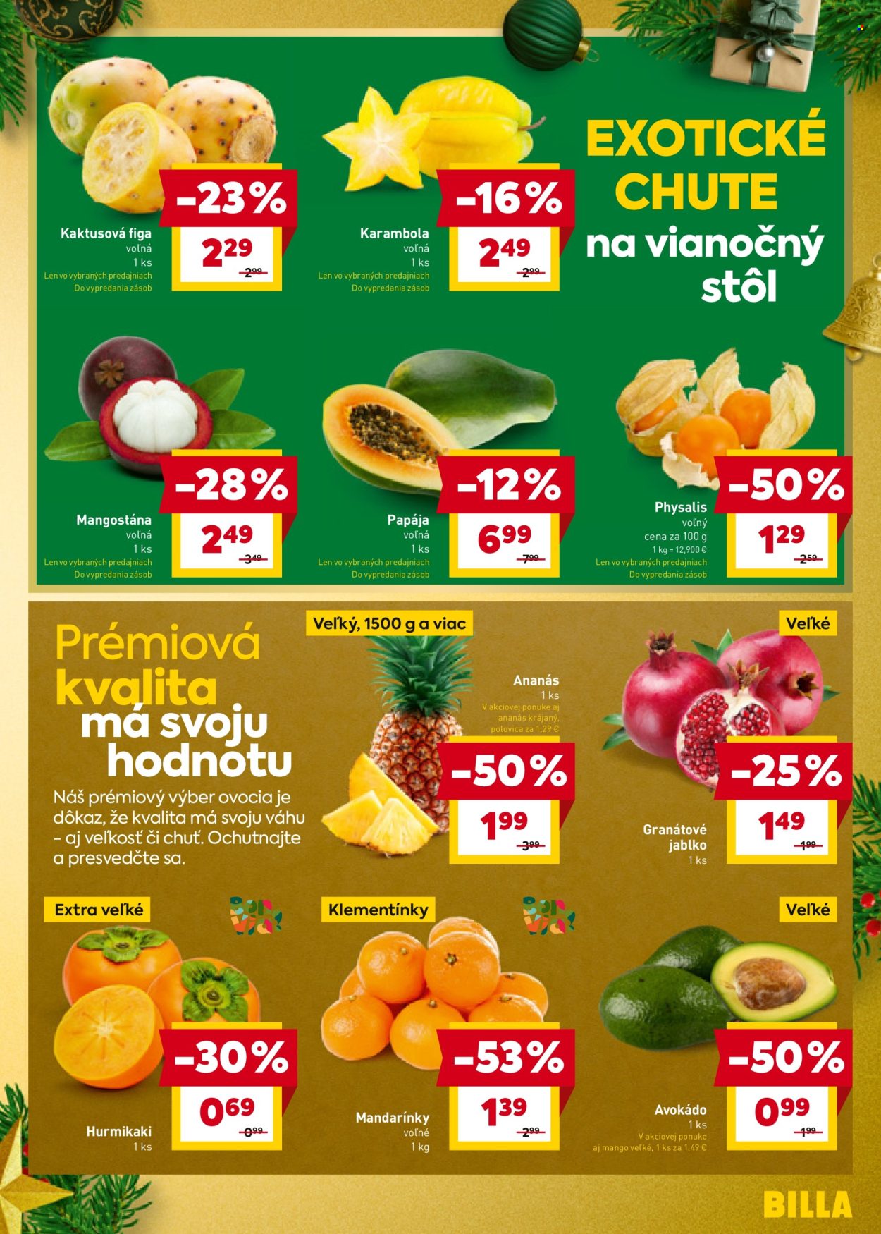 Leták Billa - 17.12.2025 - 24.12.2025. Strana 3