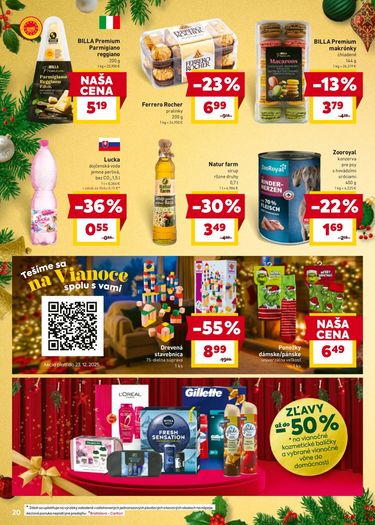 Leták Billa - 17.12.2025 - 24.12.2025. Strana 20
