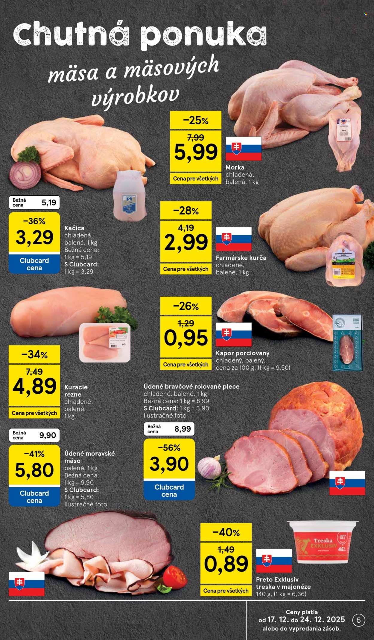 Leták TESCO - 17.12.2025 - 24.12.2025. Strana 5