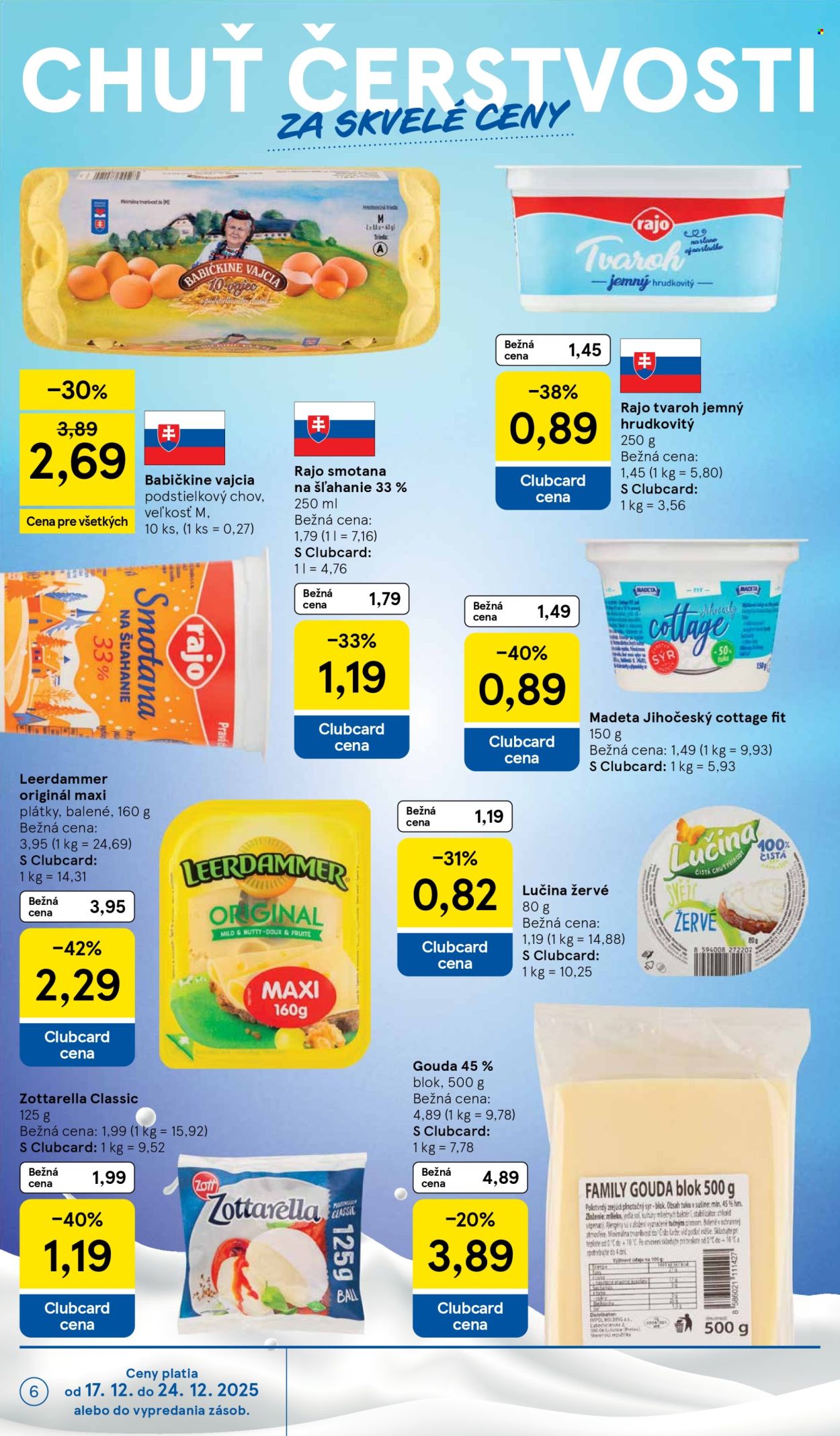 Leták TESCO - 17.12.2025 - 24.12.2025. Strana 6