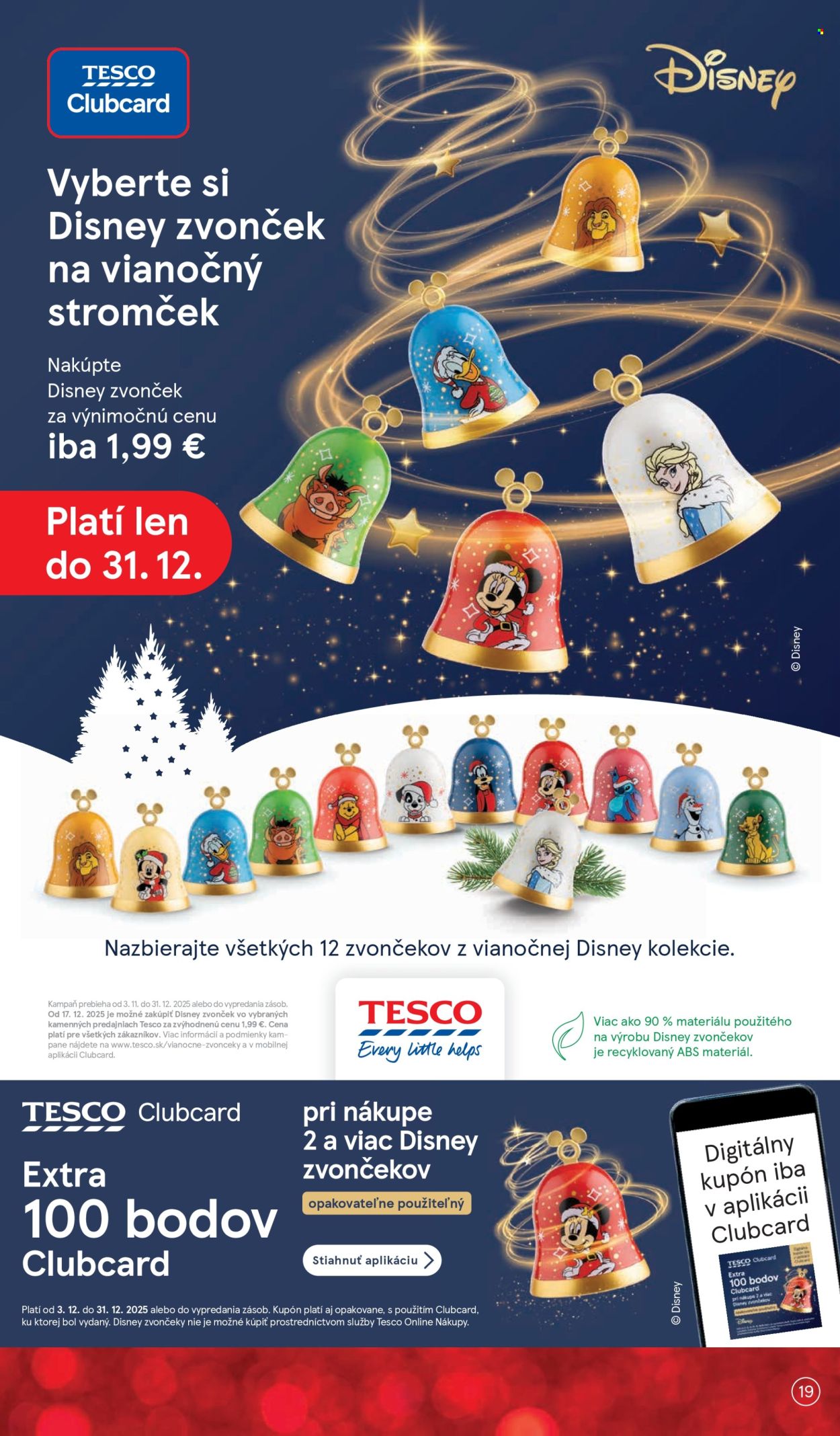 Leták TESCO - 17.12.2025 - 24.12.2025. Strana 19