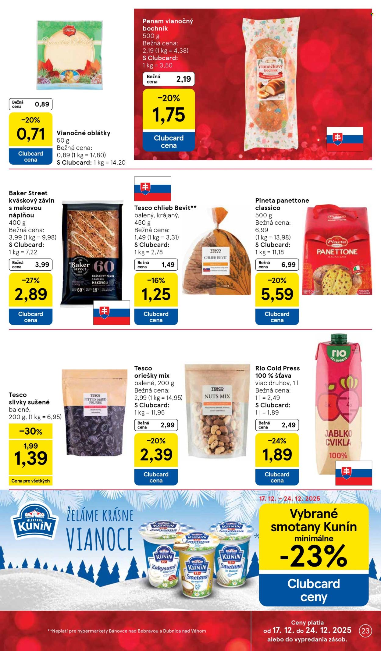 Leták TESCO - 17.12.2025 - 24.12.2025. Strana 23