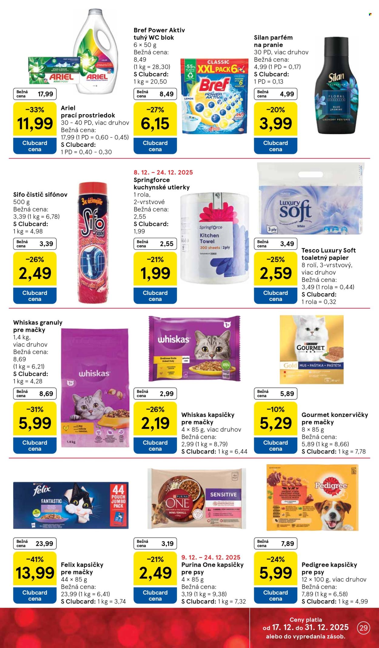 Leták TESCO - 17.12.2025 - 24.12.2025. Strana 29