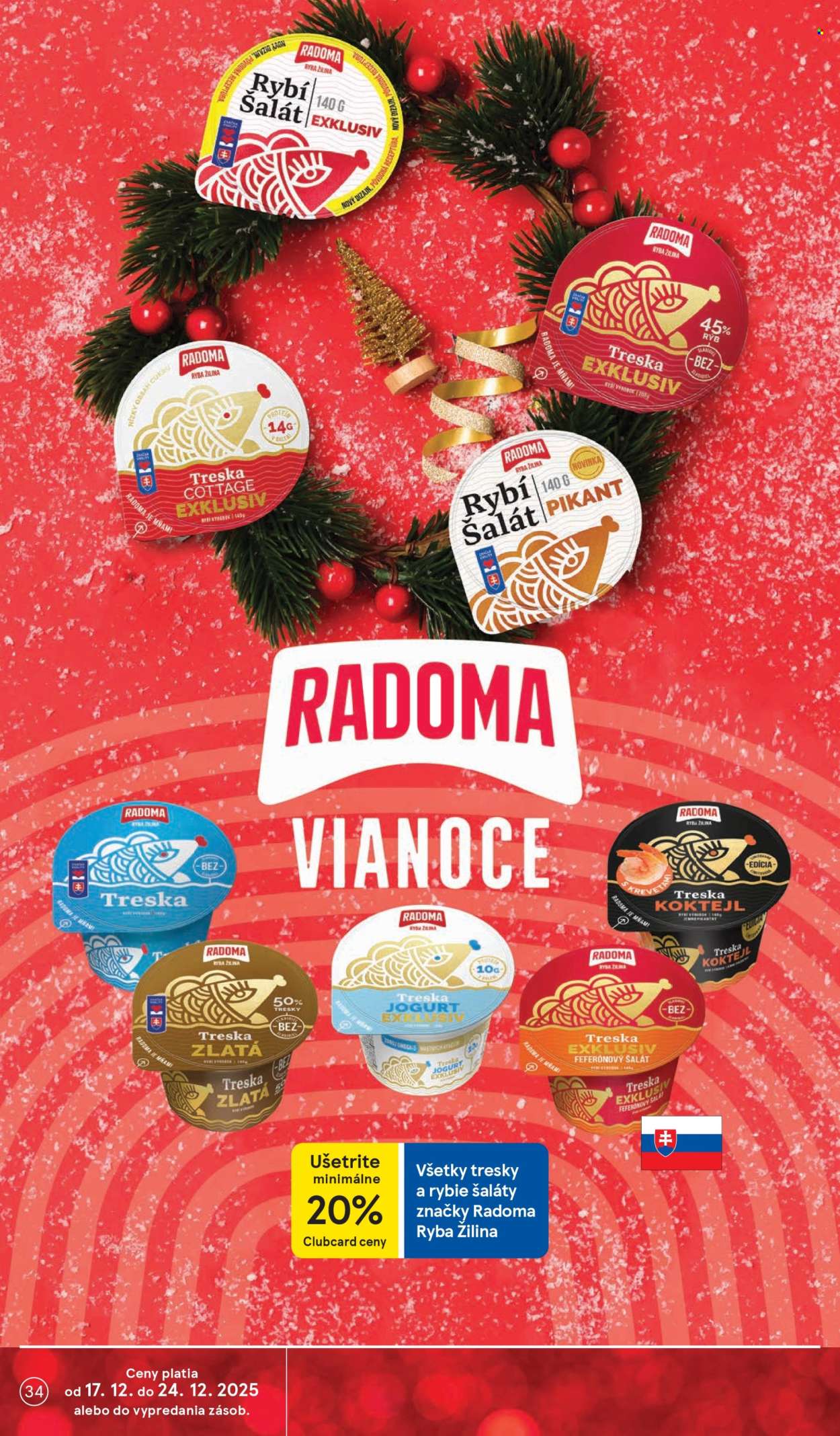 Leták TESCO - 17.12.2025 - 24.12.2025. Strana 34