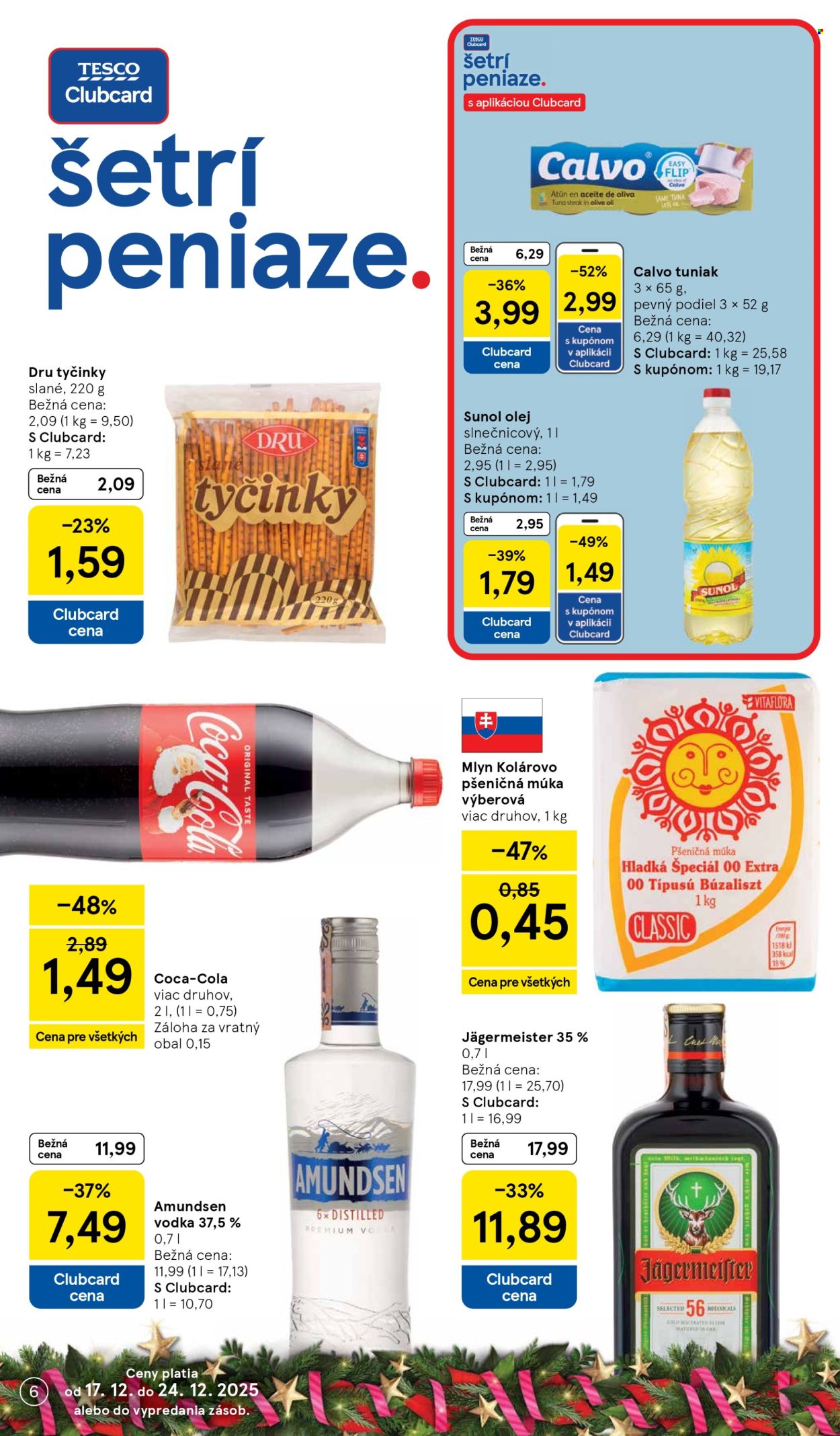 Leták TESCO supermarket - 17.12.2025 - 24.12.2025. Strana 6